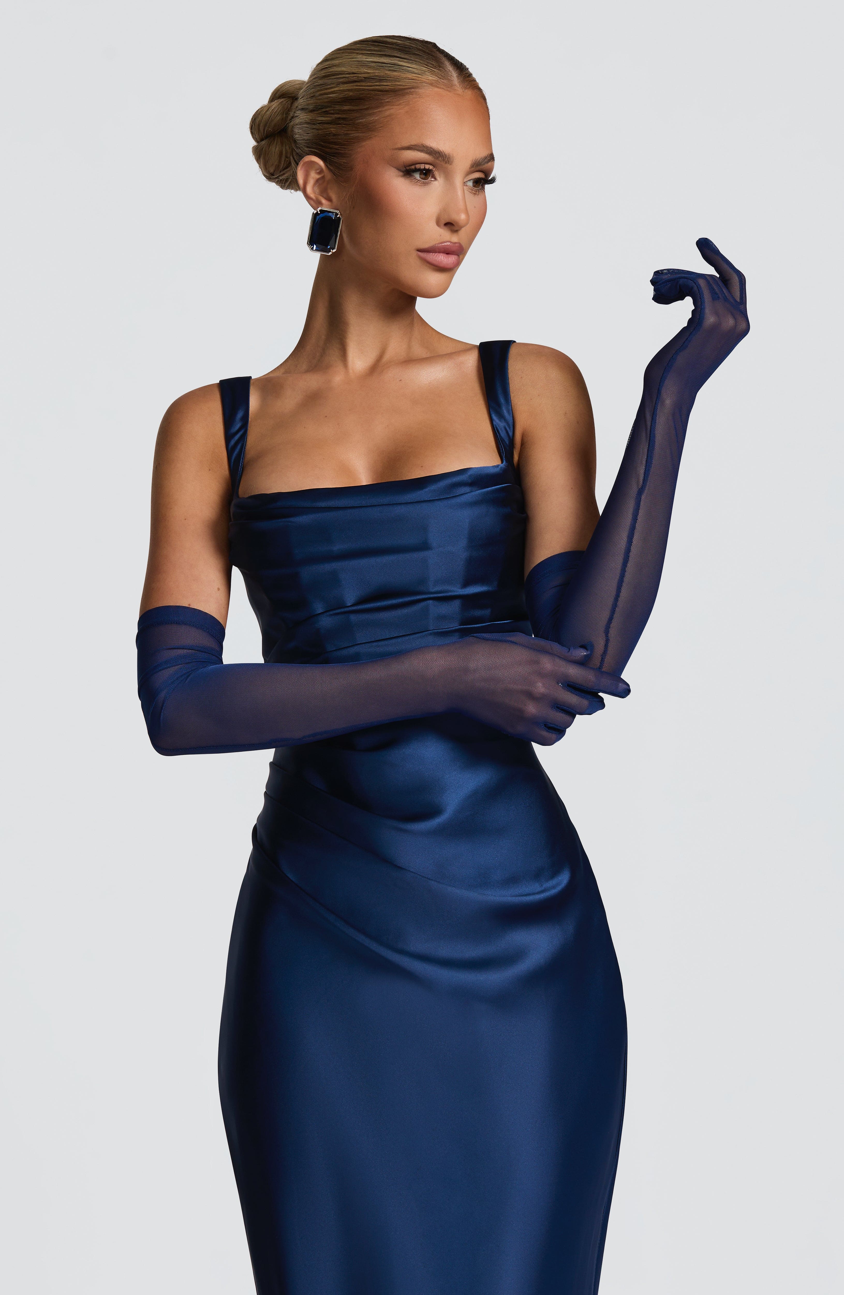 Eli Gloves - Navy - Image 2