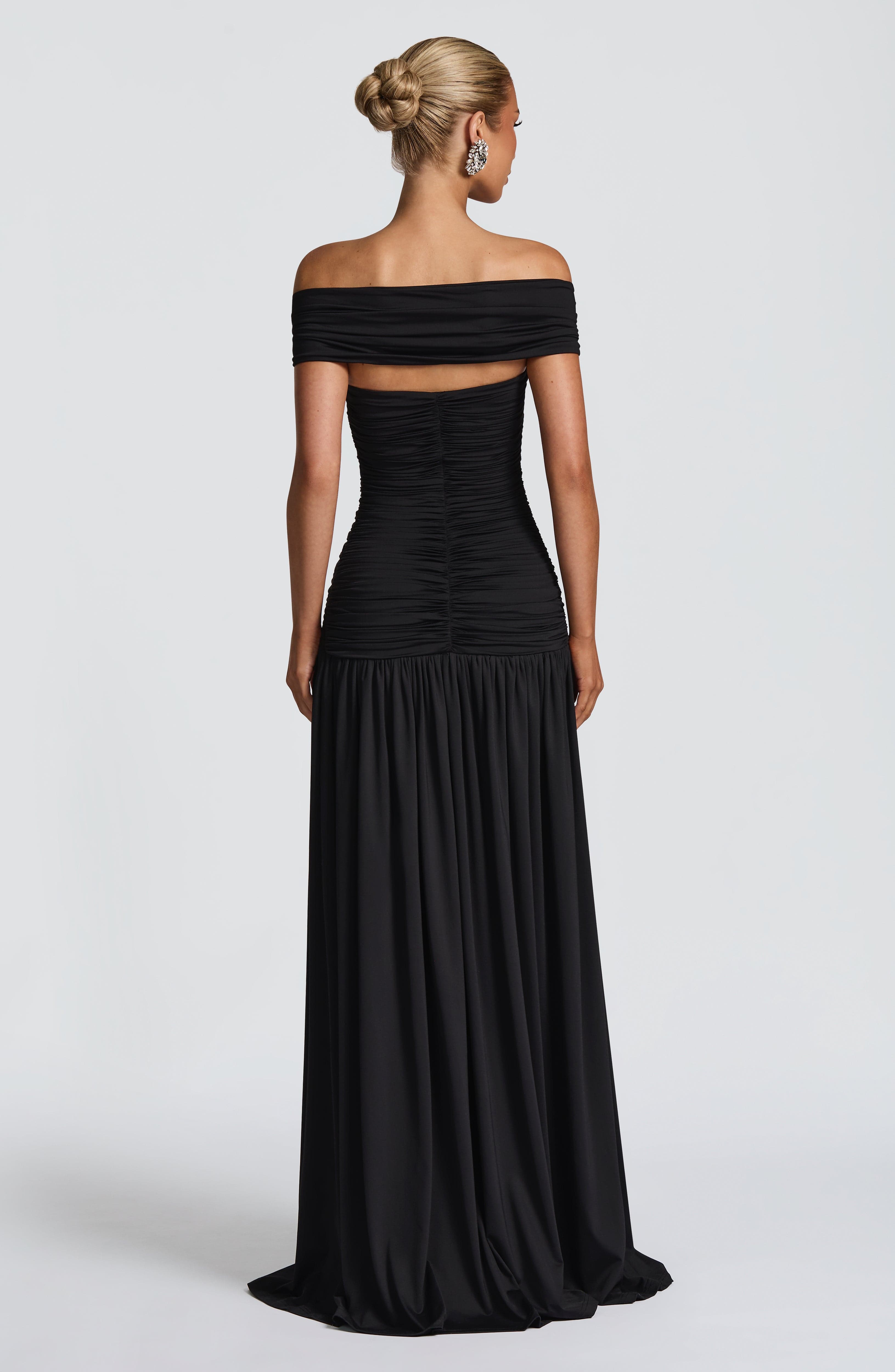 Kathryn Maxi Dress - Black - Image 3