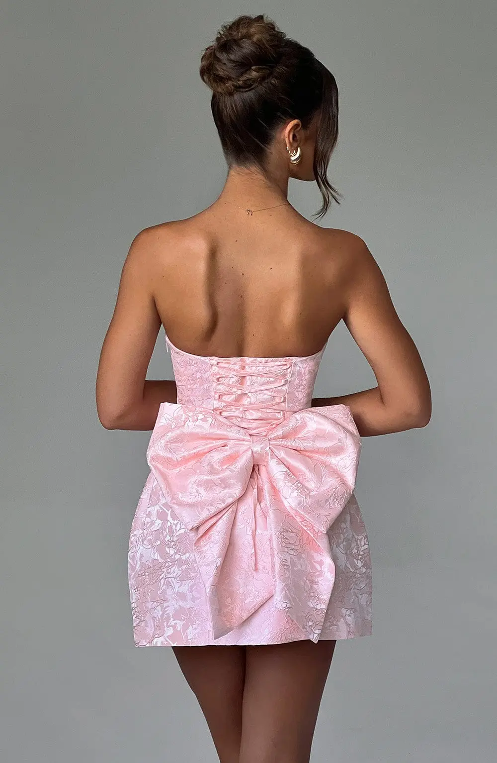 Elenora Mini Dress - Blush - Image 2