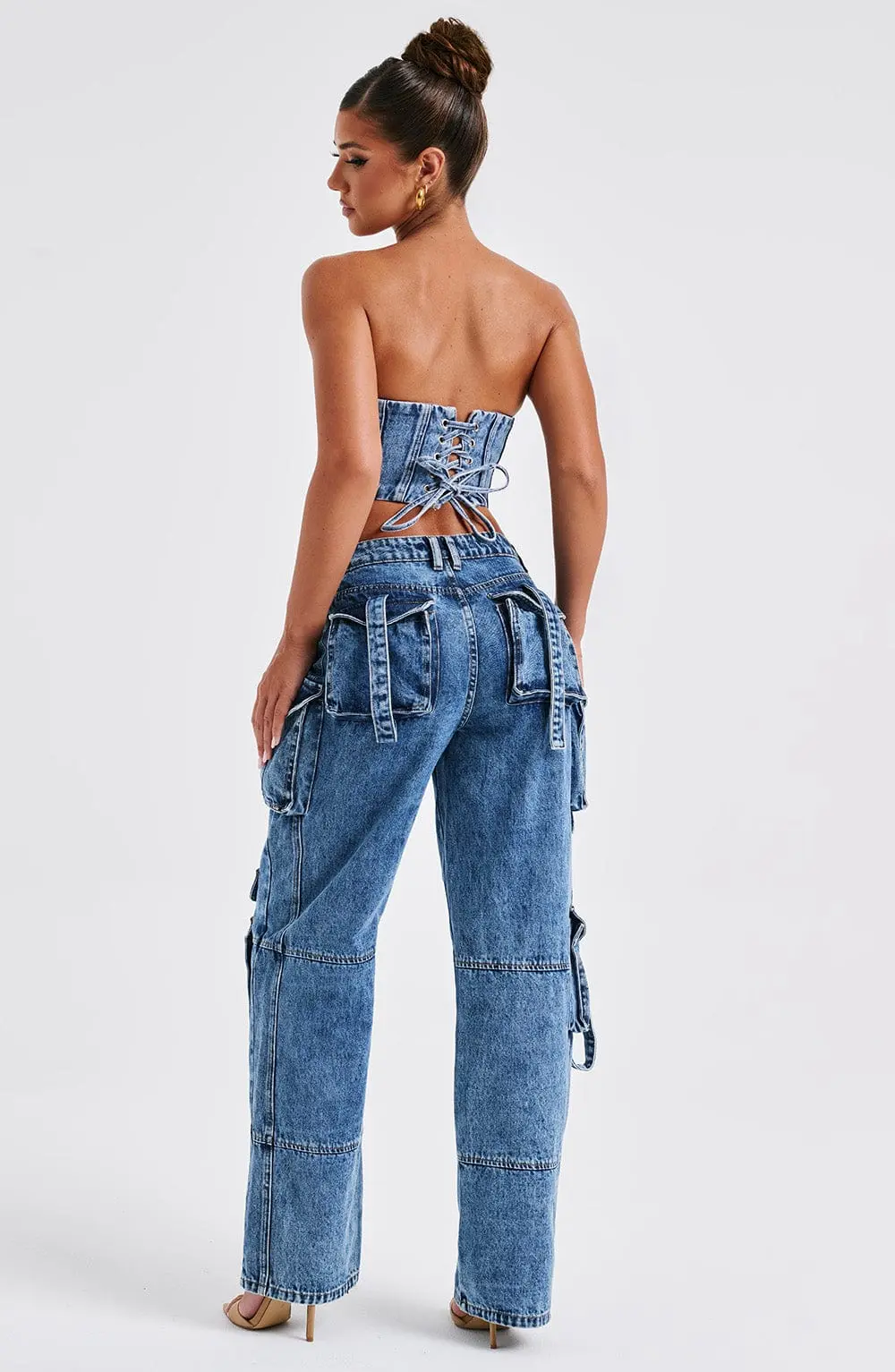 Yasie Corset - Dark Wash - Image 5