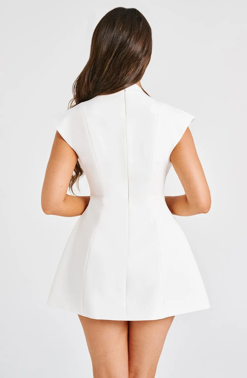 Suri Mini Dress - Ivory - Image 3