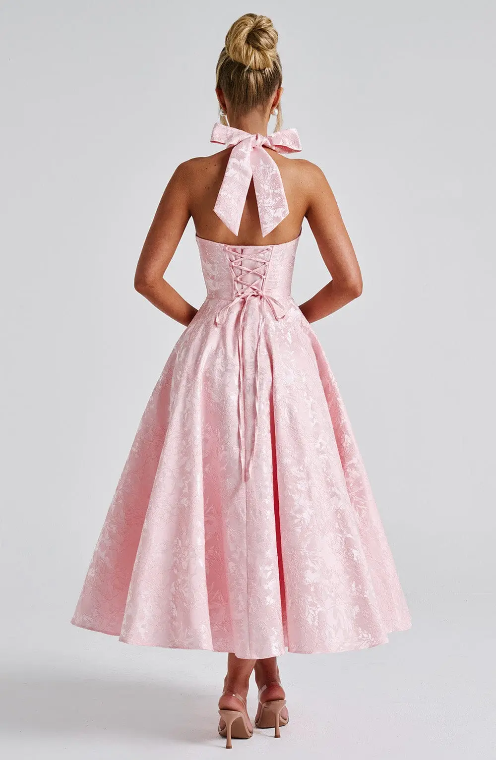 Effie Midi Dress - Blush - Image 5