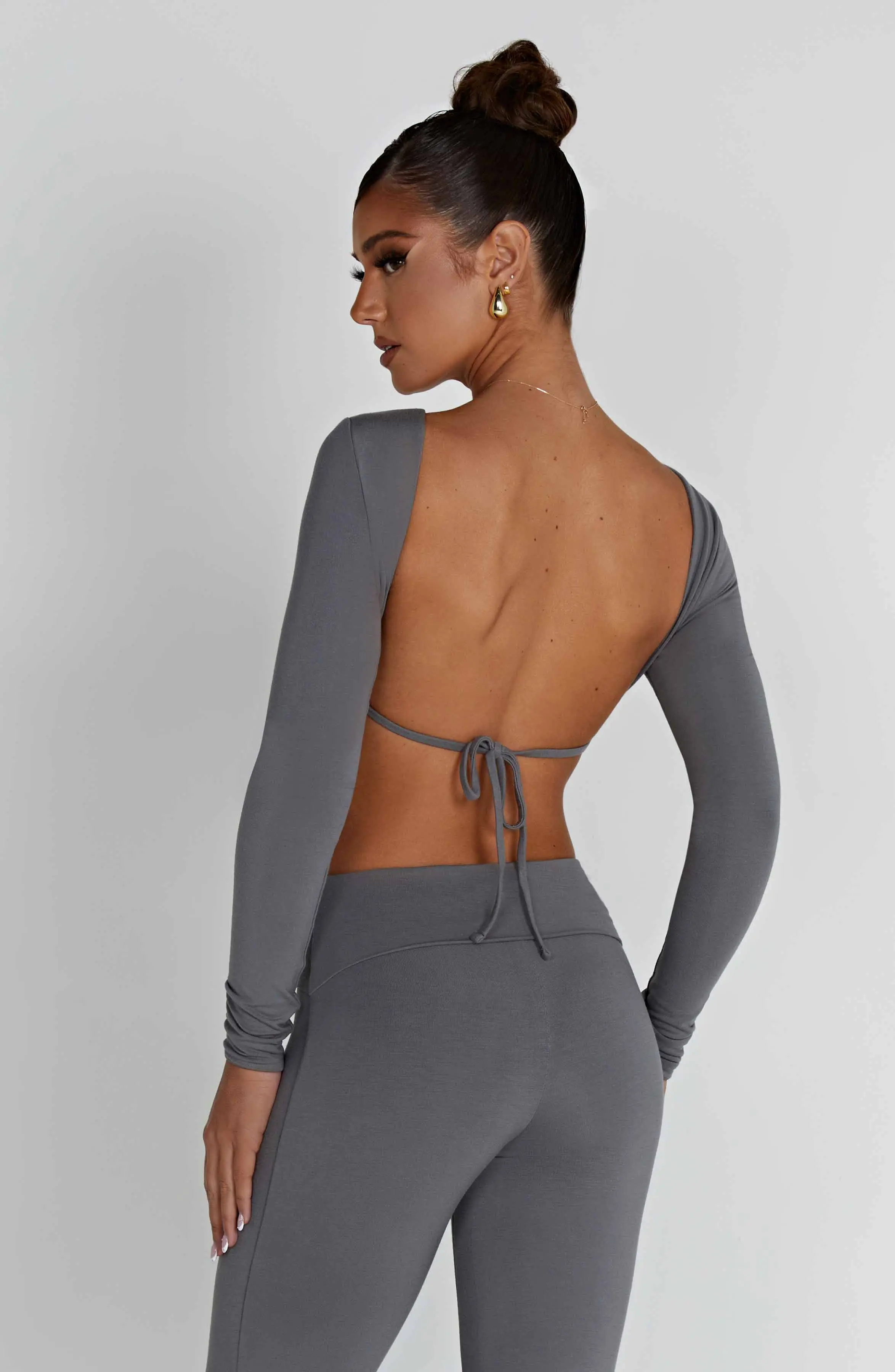 Sahra Top - Charcoal - Image 2