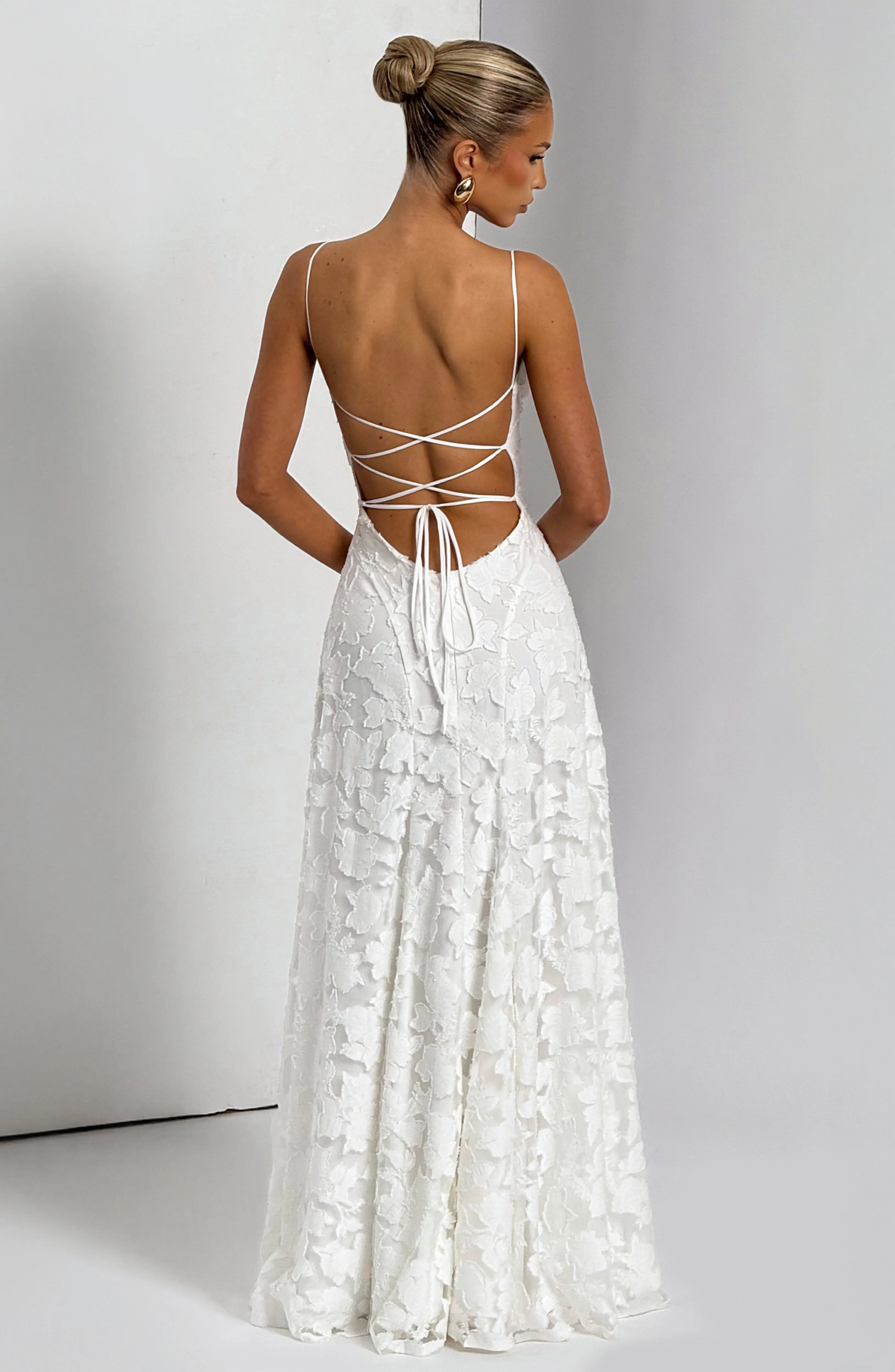 Francis Maxi Dress - Ivory - Image 2