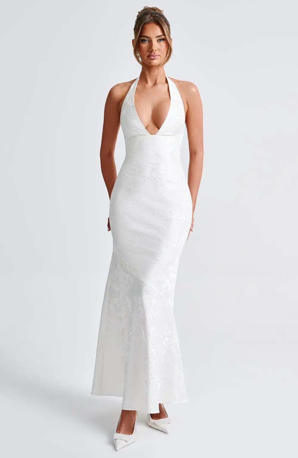 Josephine Maxi Dress - Ivory - Image 10