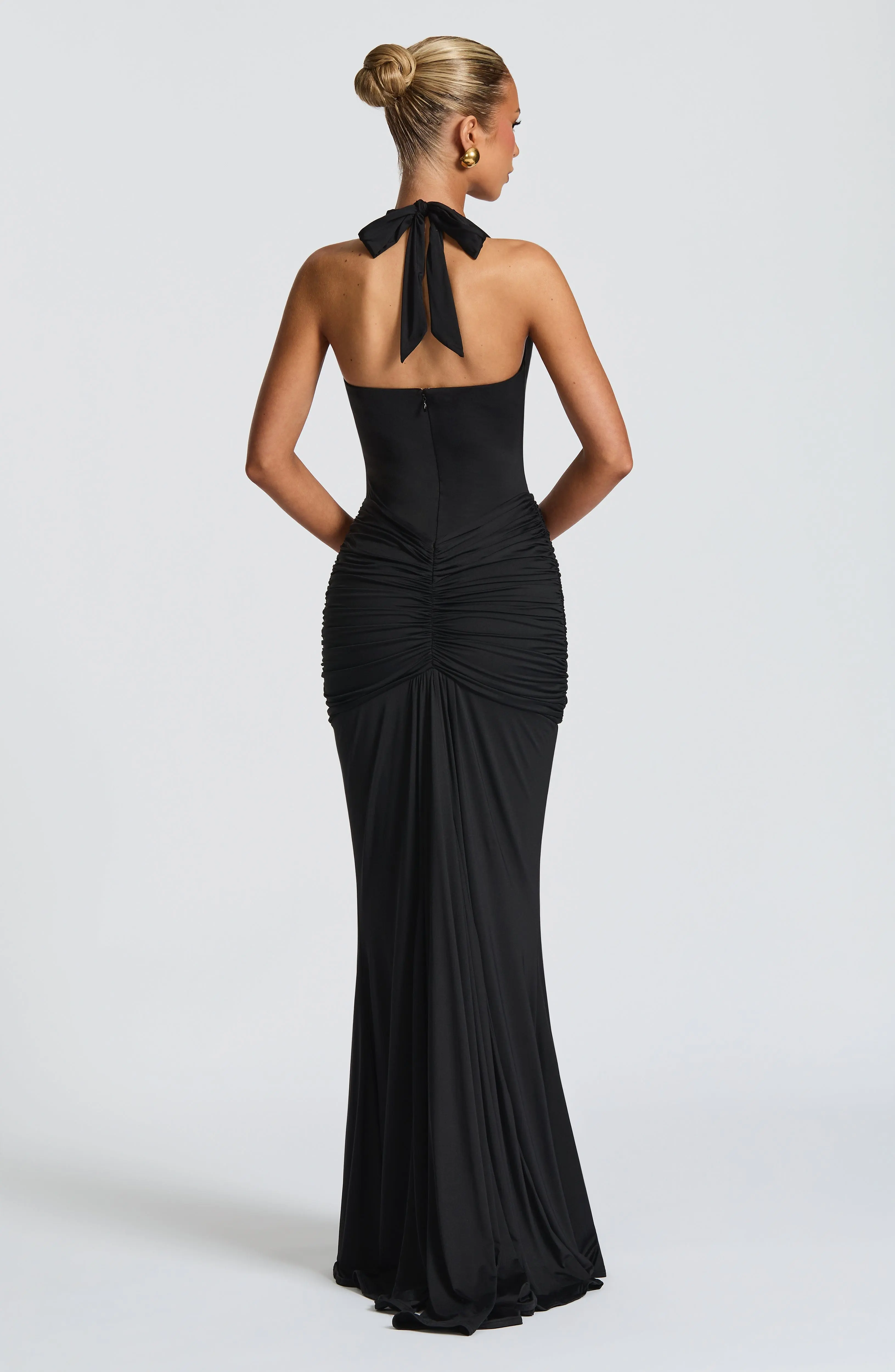 Rosetta Maxi Dress - Black - Image 4