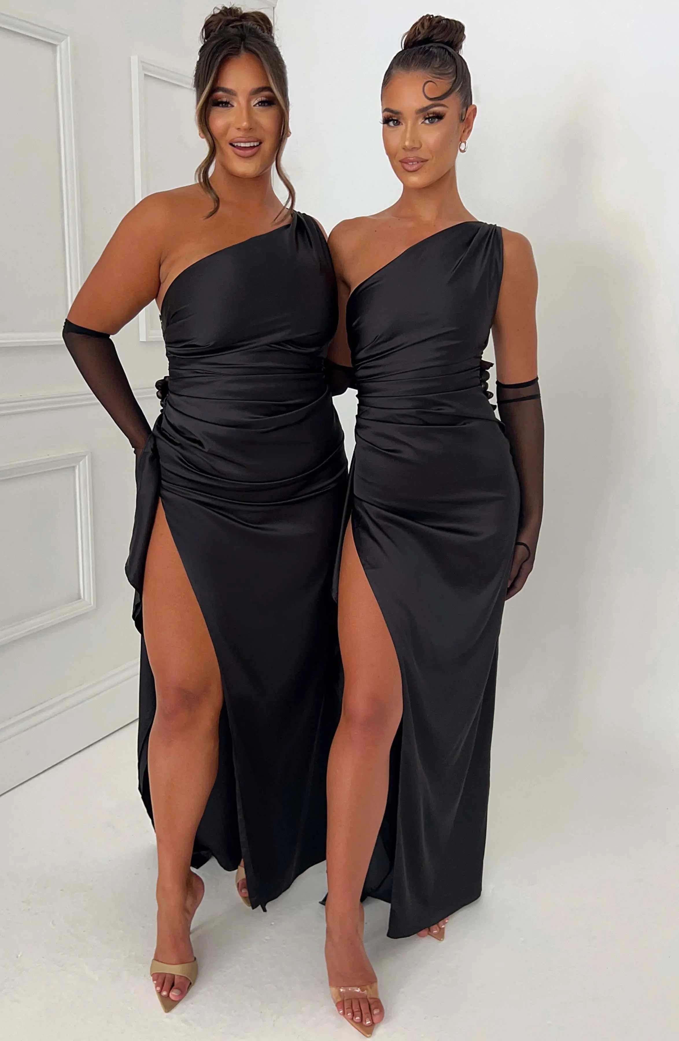 Ariel Maxi Dress - Black - Image 10