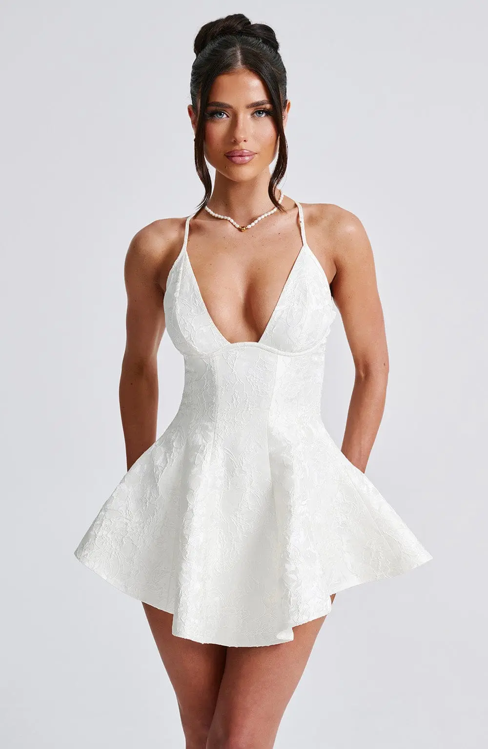 Leila Playsuit - Ivory - Image 3