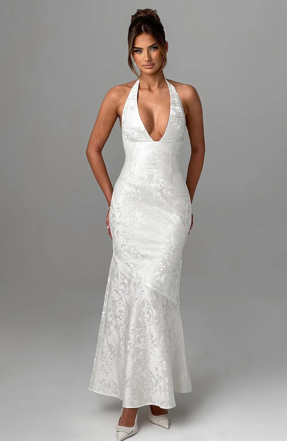 Josephine Maxi Dress - Ivory - Image 3