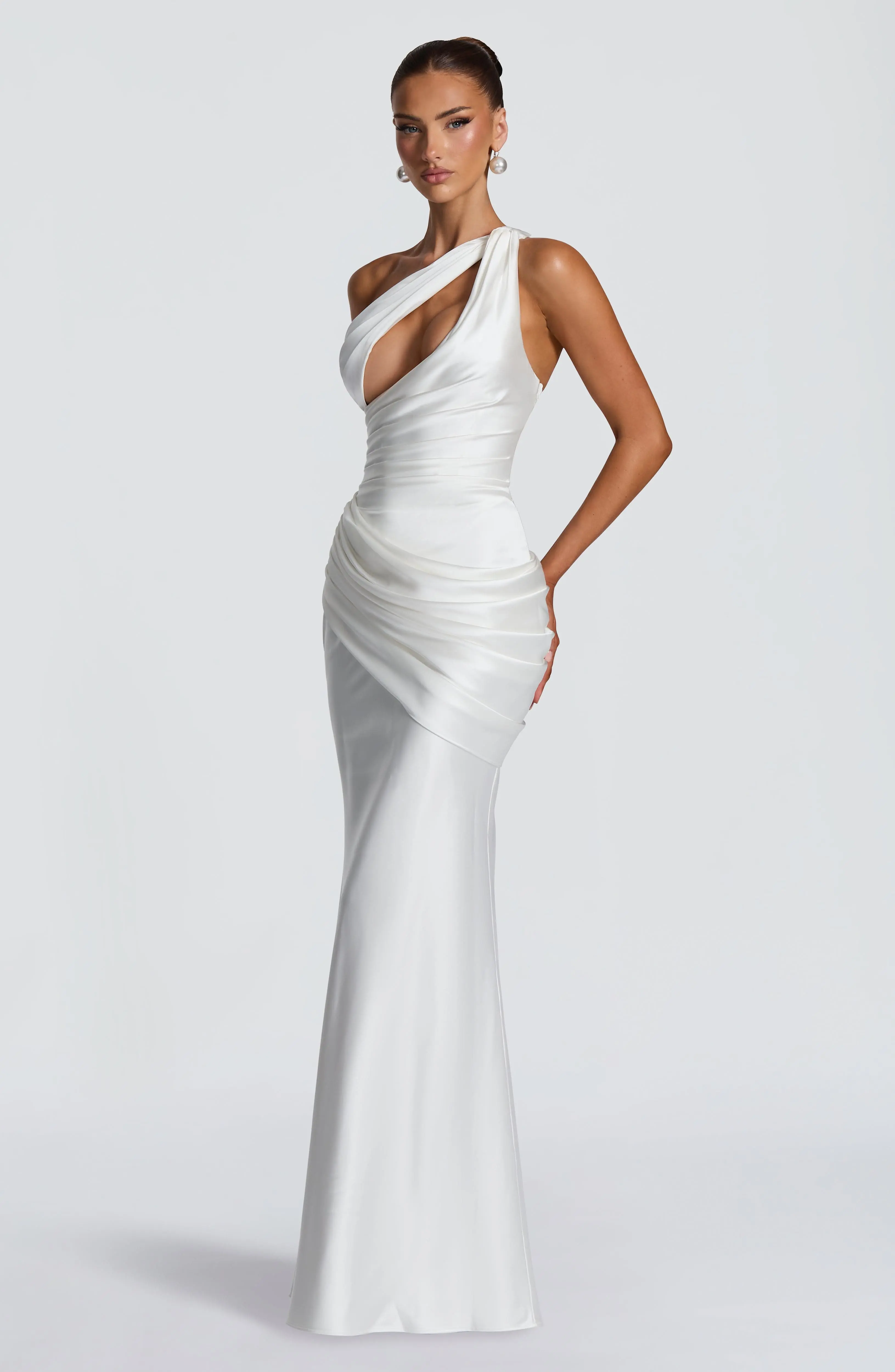 Emina Maxi Dress - Ivory - Image 5
