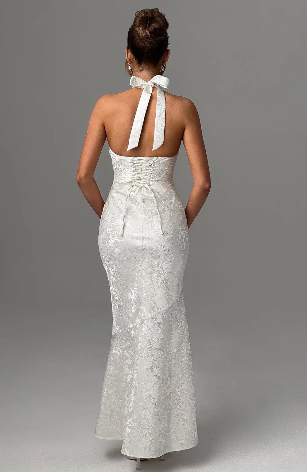 Josephine Maxi Dress - Ivory - Image 4