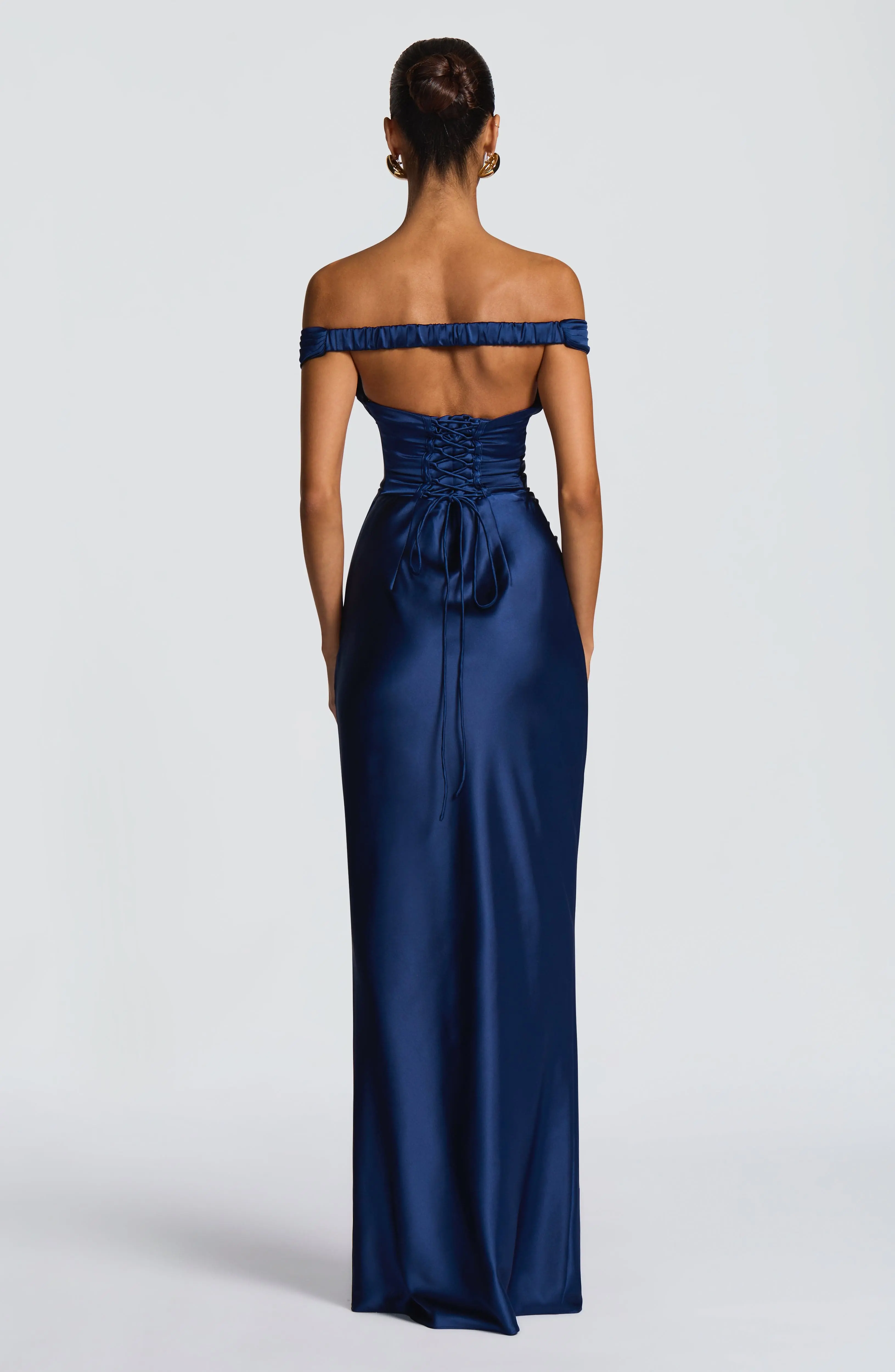 Aurelia Maxi Dress - Navy - Image 2