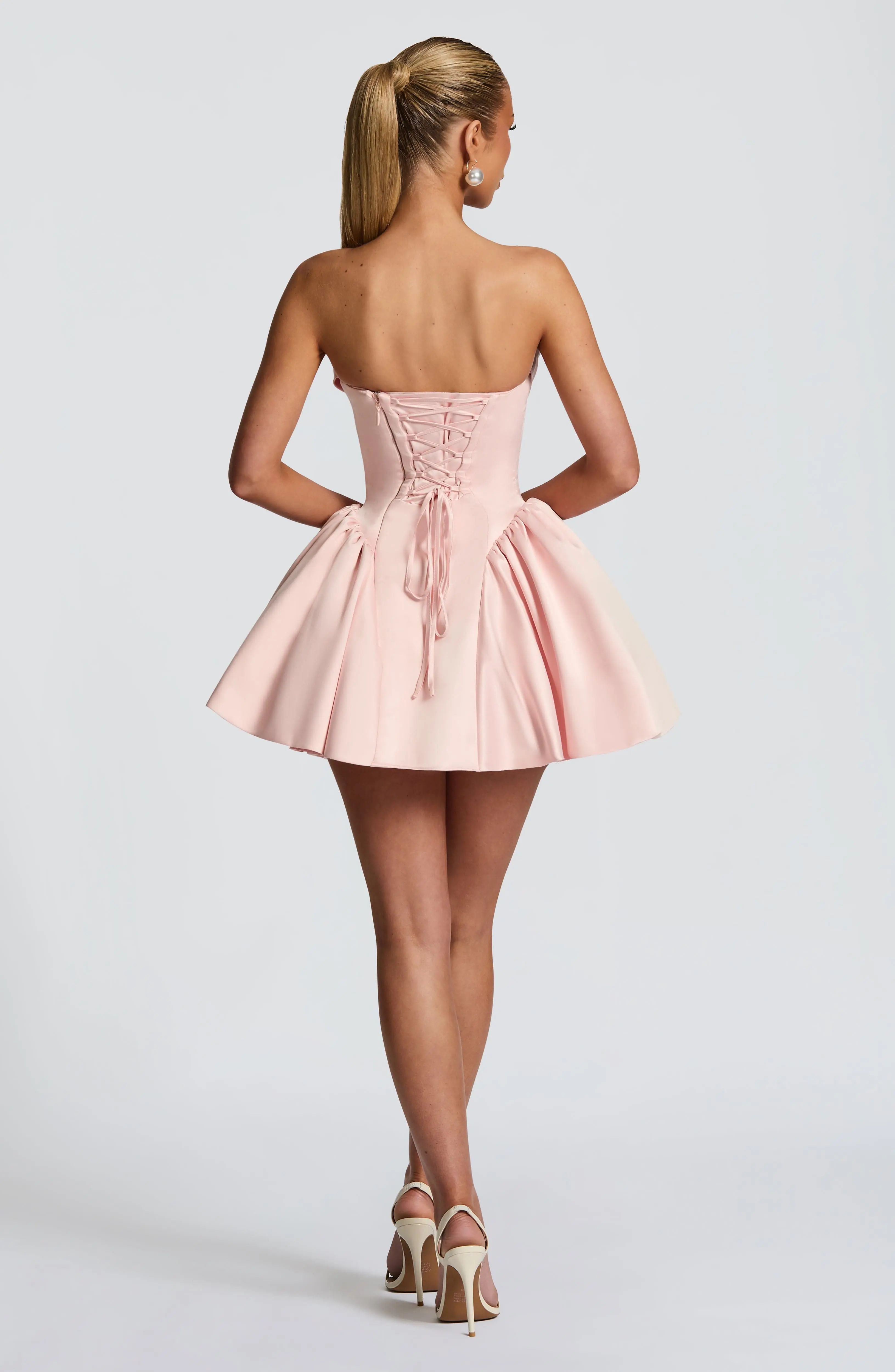 Trinity Mini Dress - Blush - Image 5