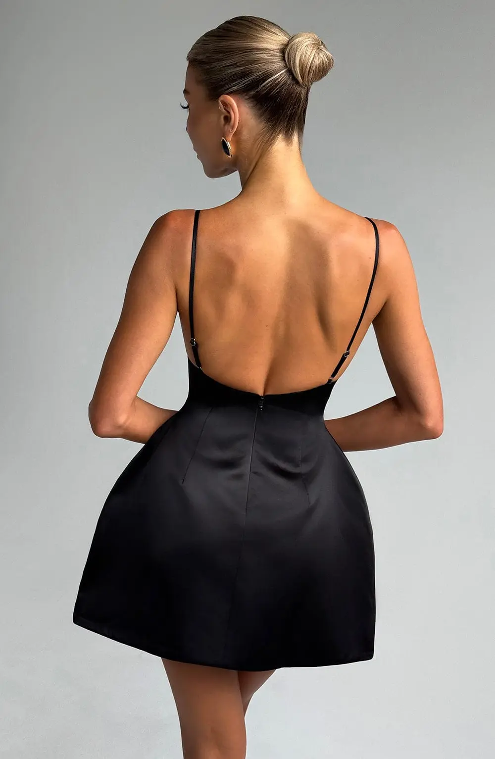 Tate Mini Dress - Black - Image 2