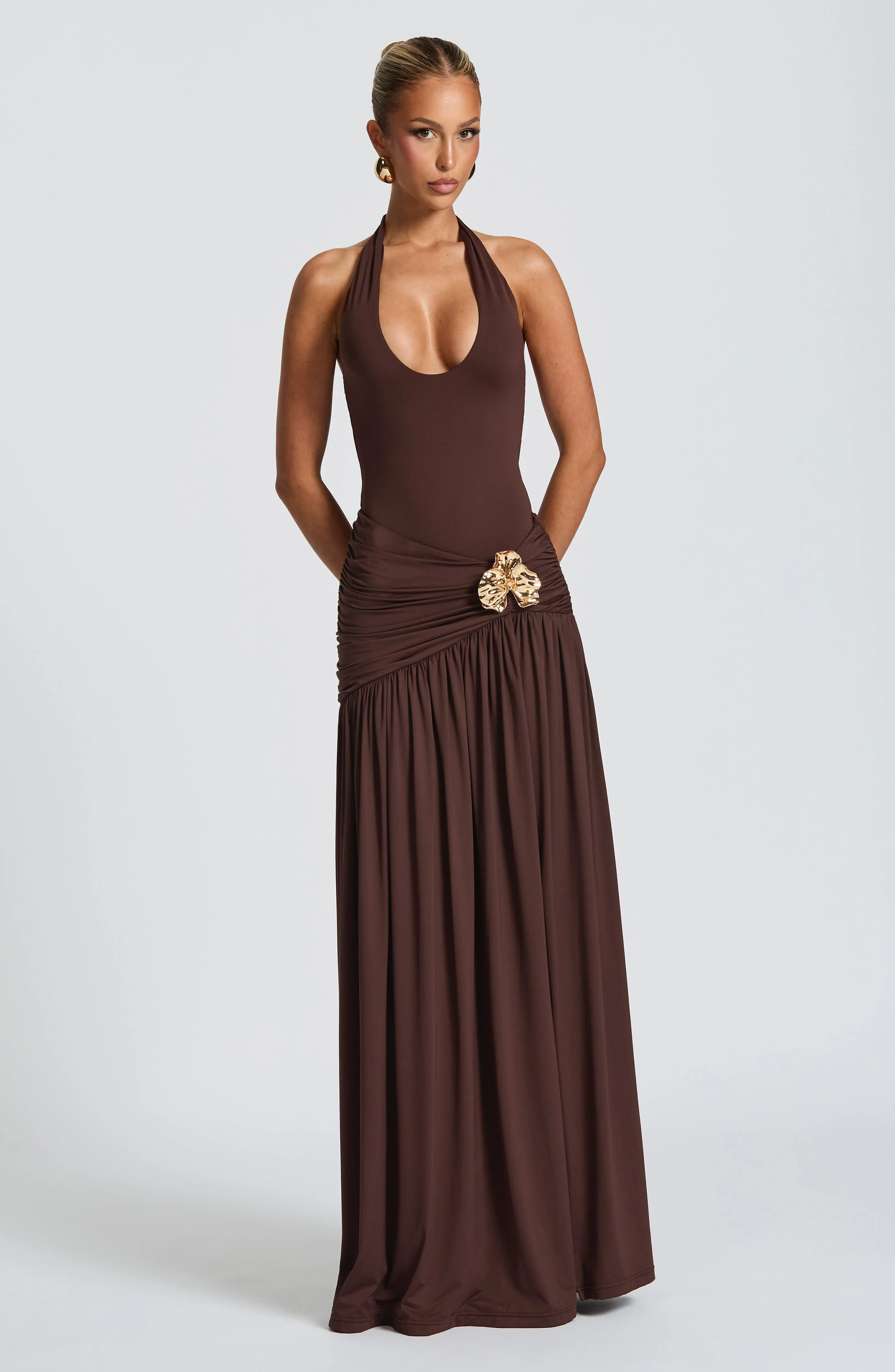 Odele Bodysuit - Plum Brown - Image 10