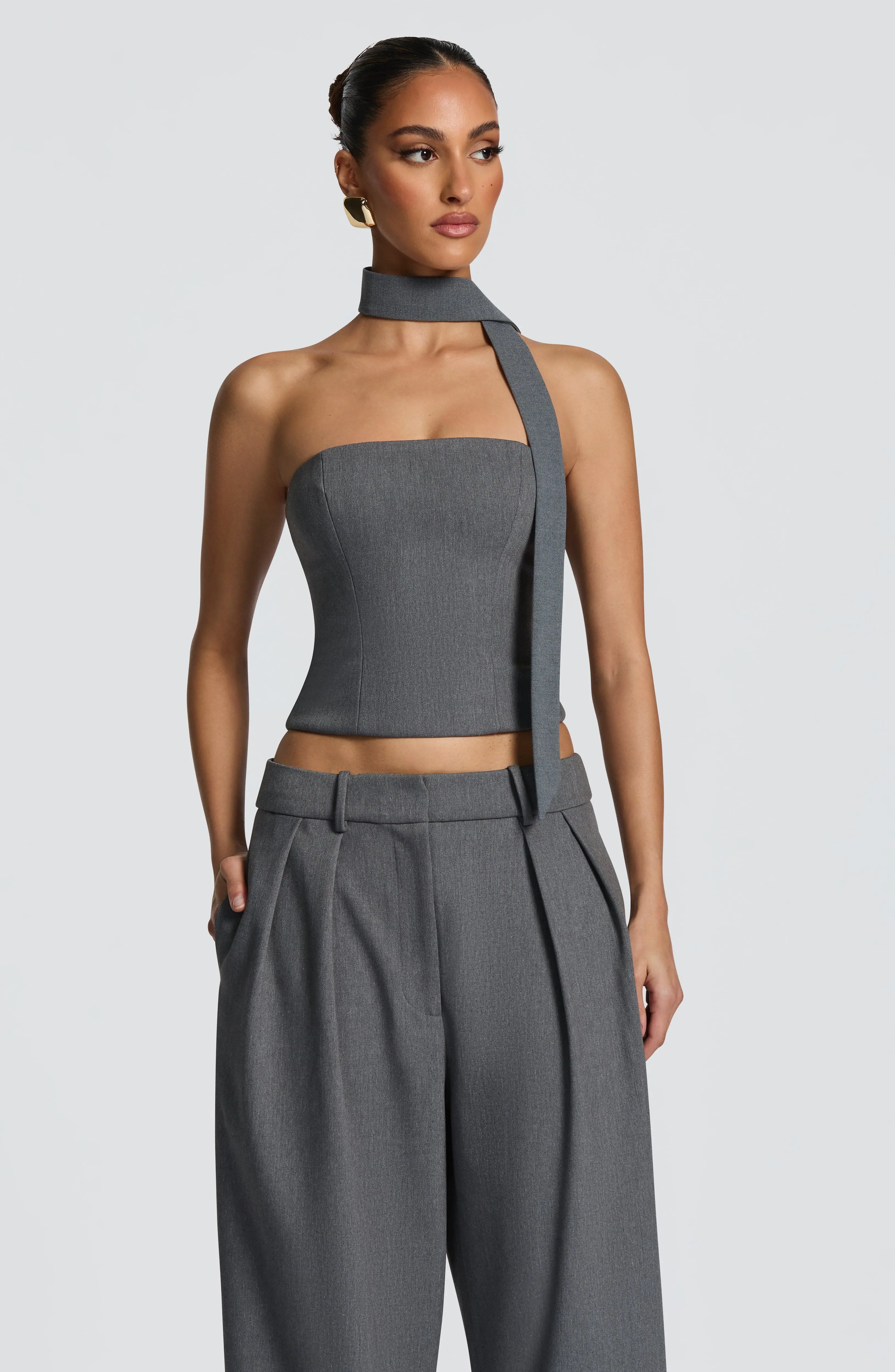 Kerry Top - Grey Marl - Image 10