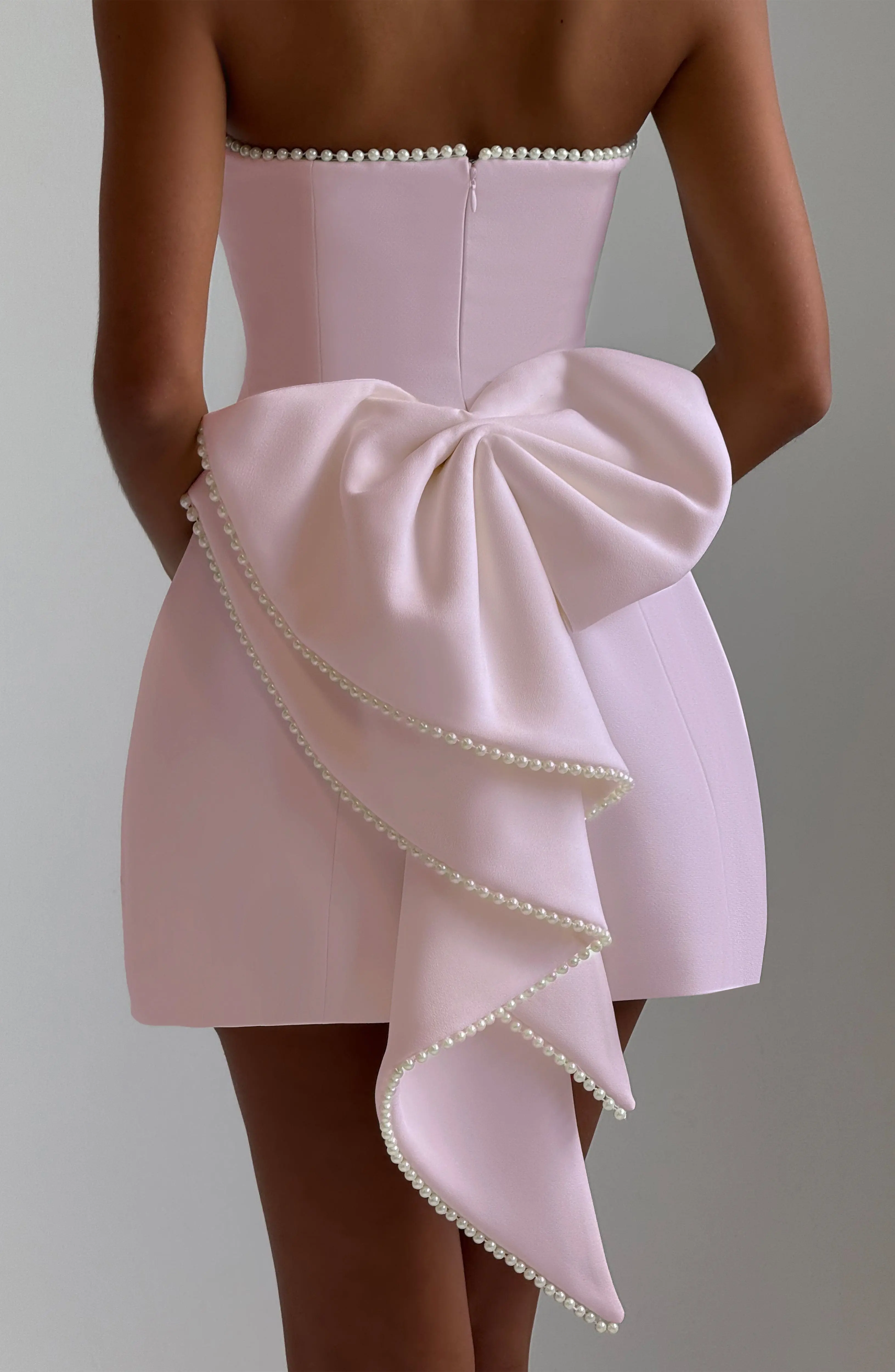 Suni Mini Dress - Blush - Image 2