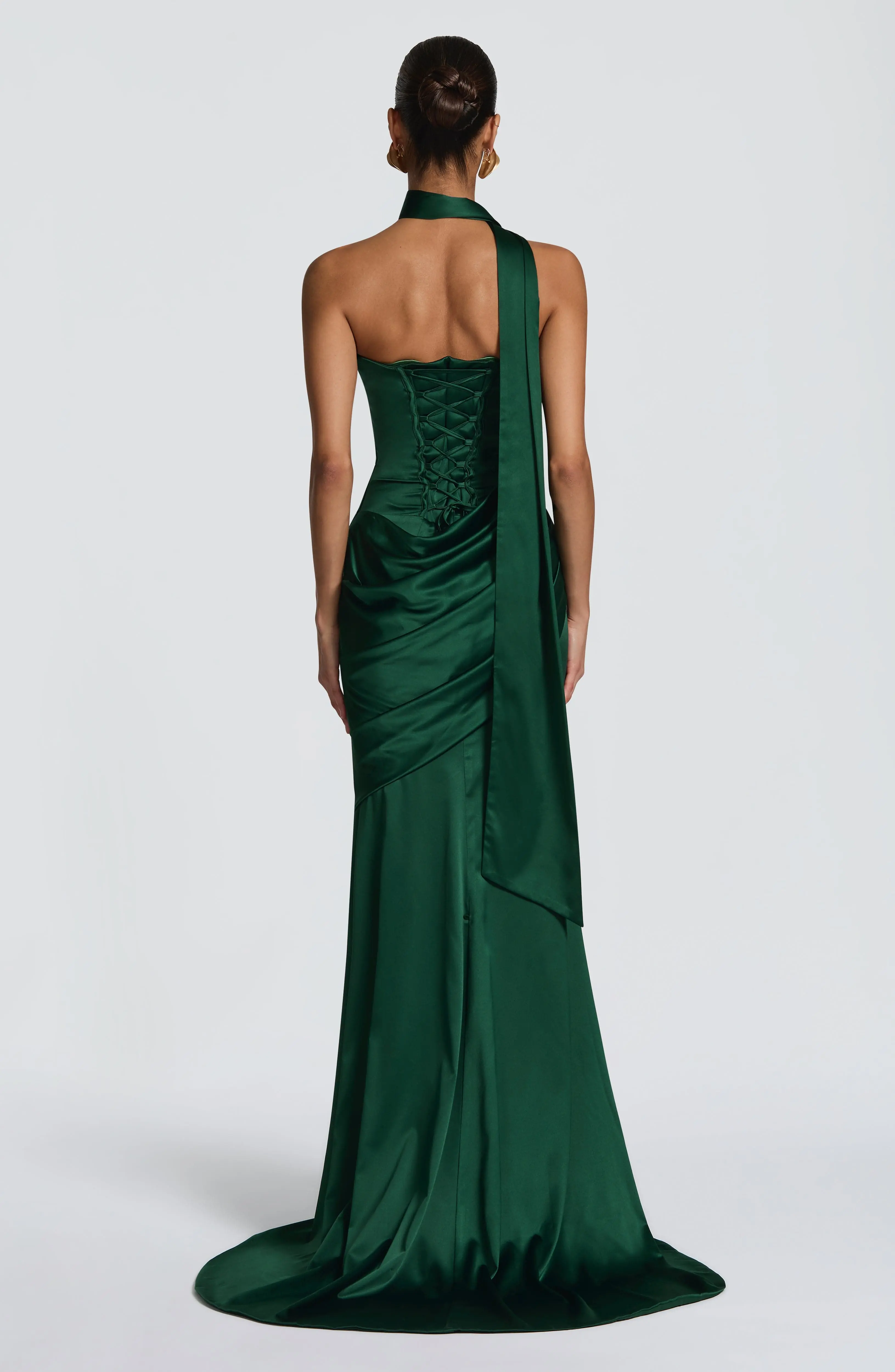 Kensington Maxi Dress - Emerald - Image 2