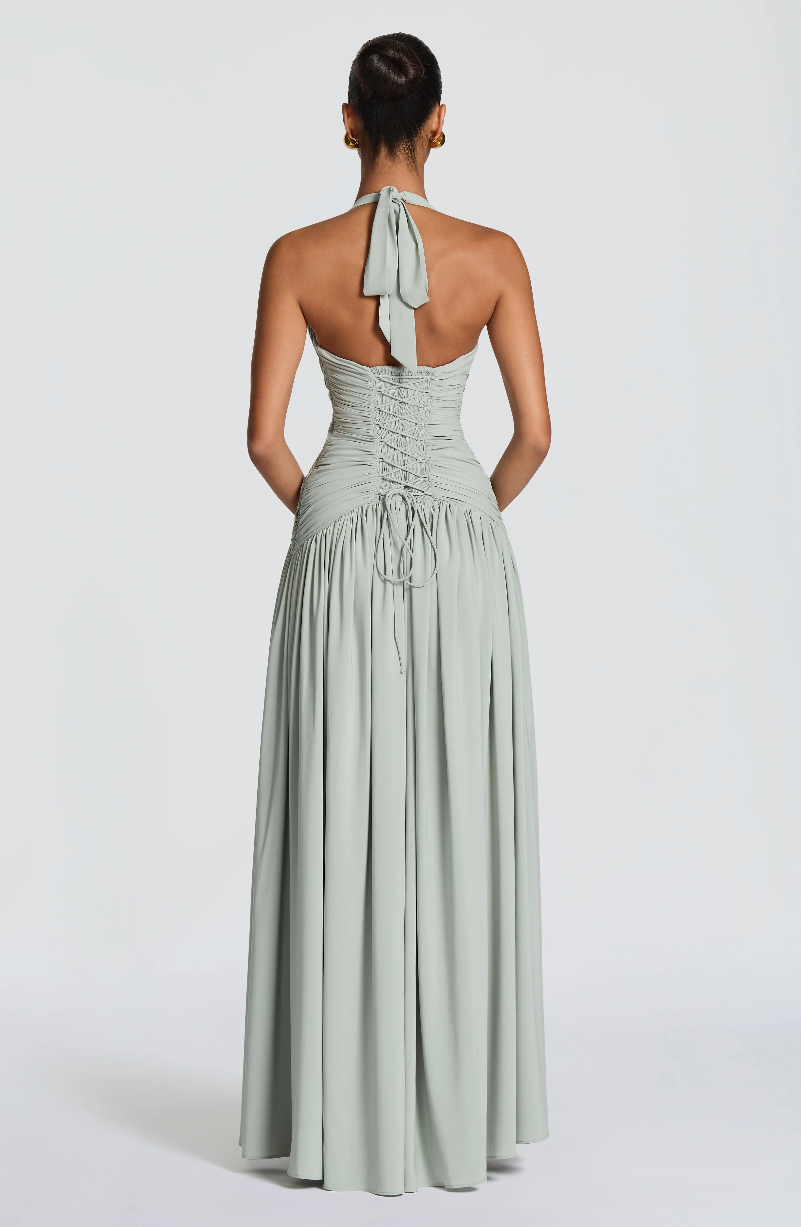 Amaris Maxi Dress - Sage - Image 3