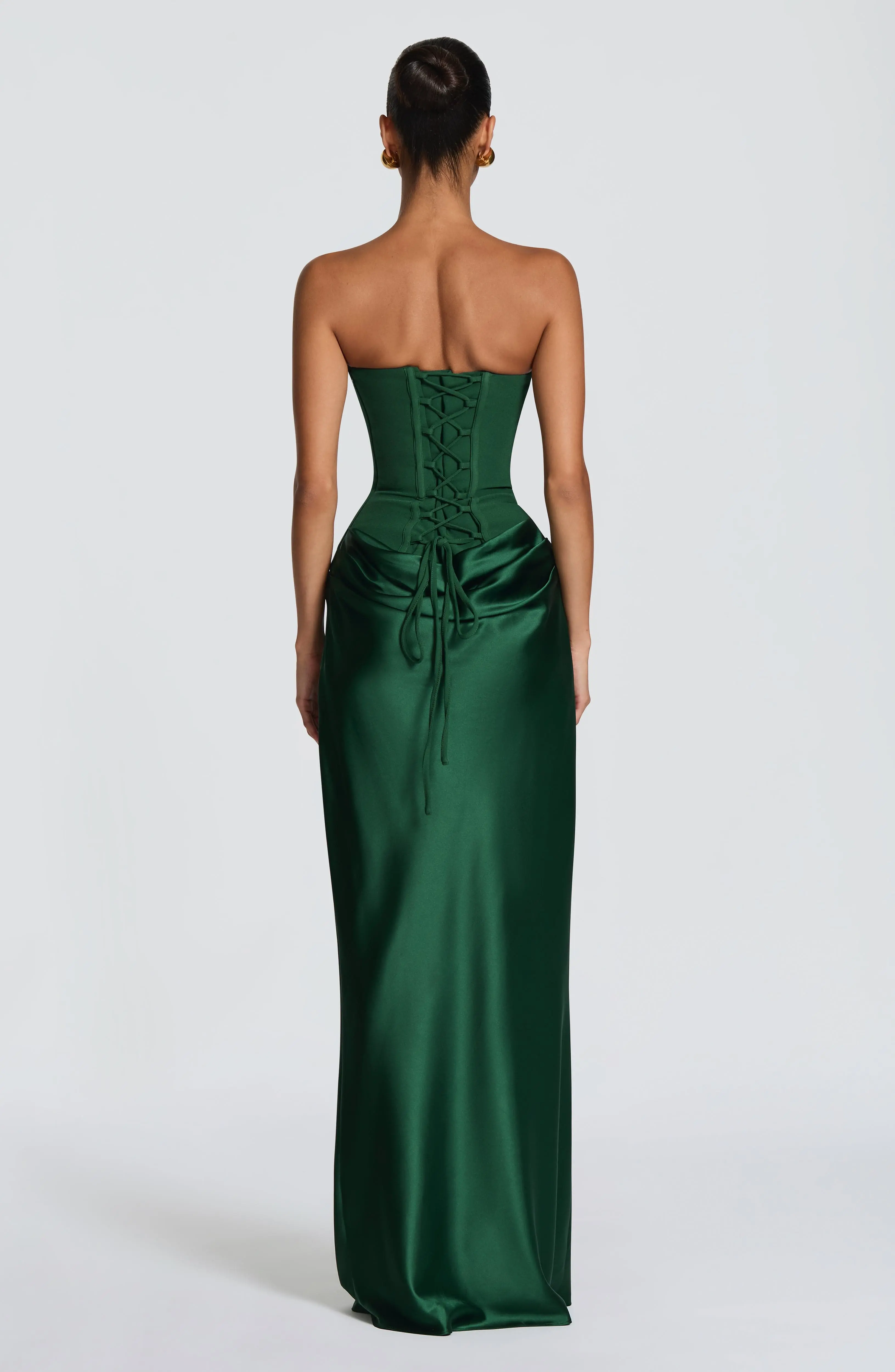 Maggie Maxi Dress - Emerald - Image 2