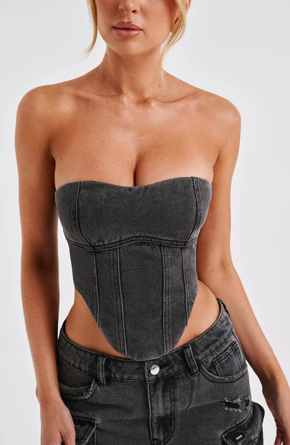Yasie Corset - Black - Image 3