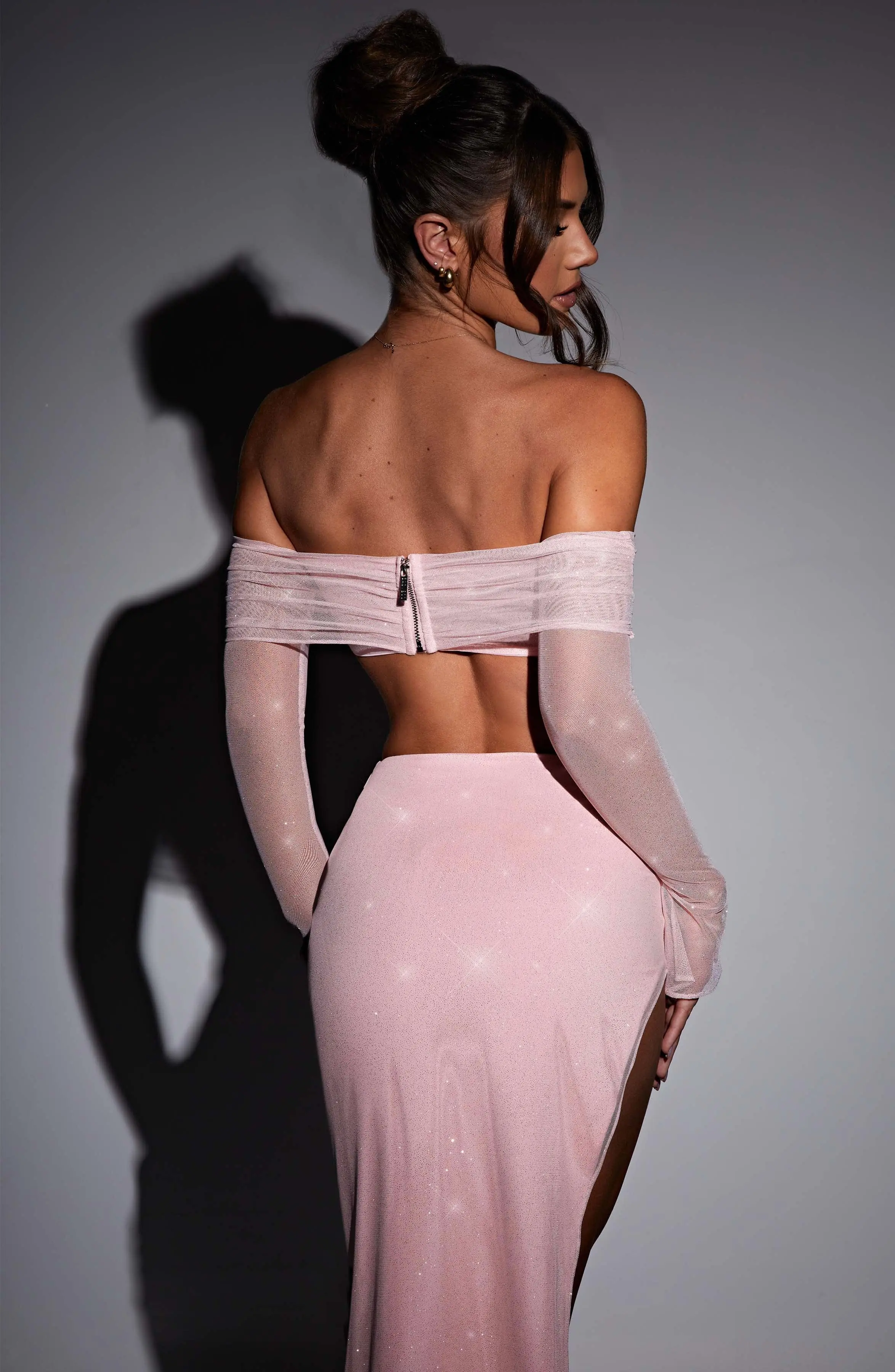 Jana Maxi Skirt - Pink Sparkle - Image 5