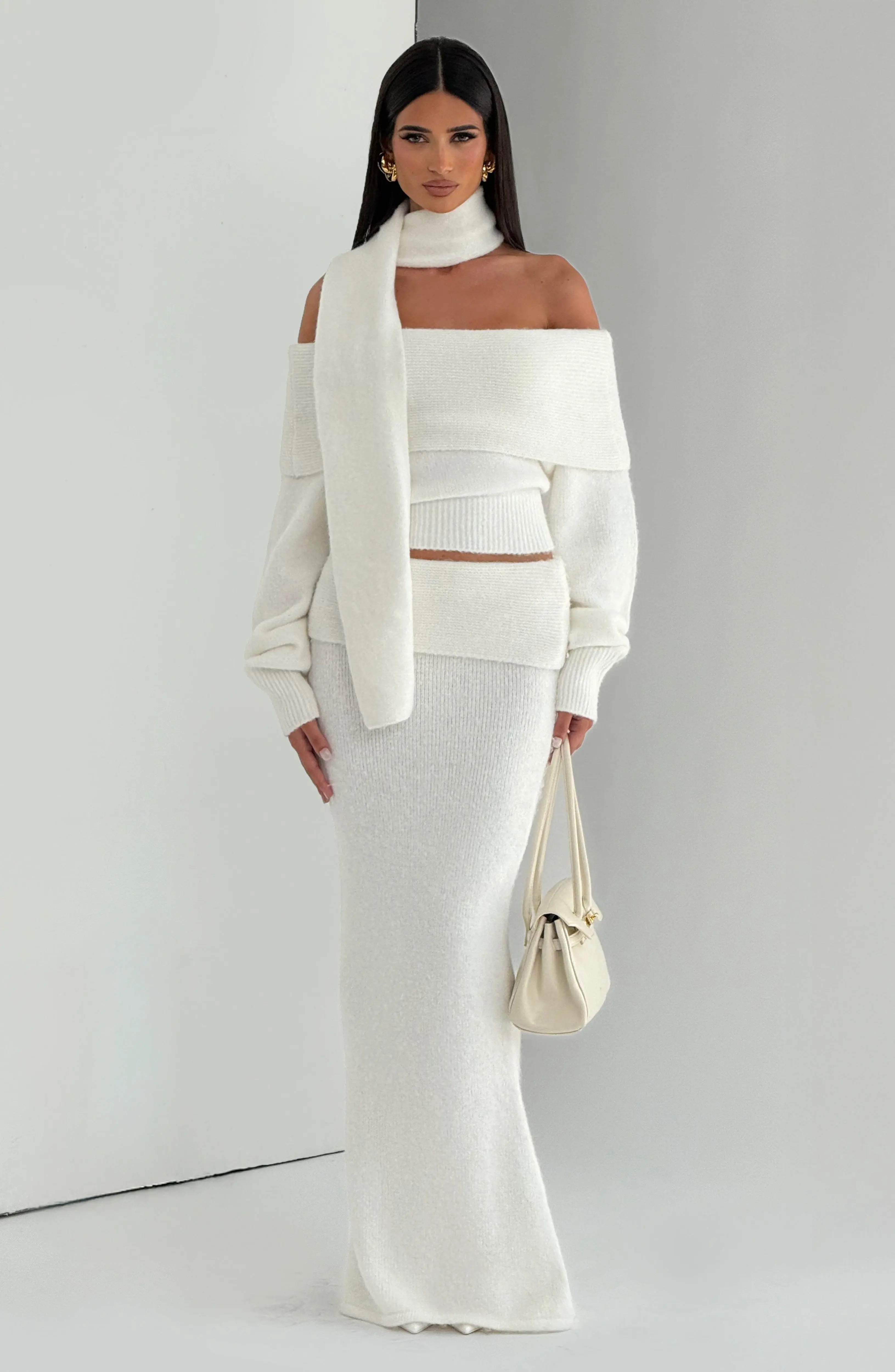 Andie Maxi Skirt - Ivory - Image 6