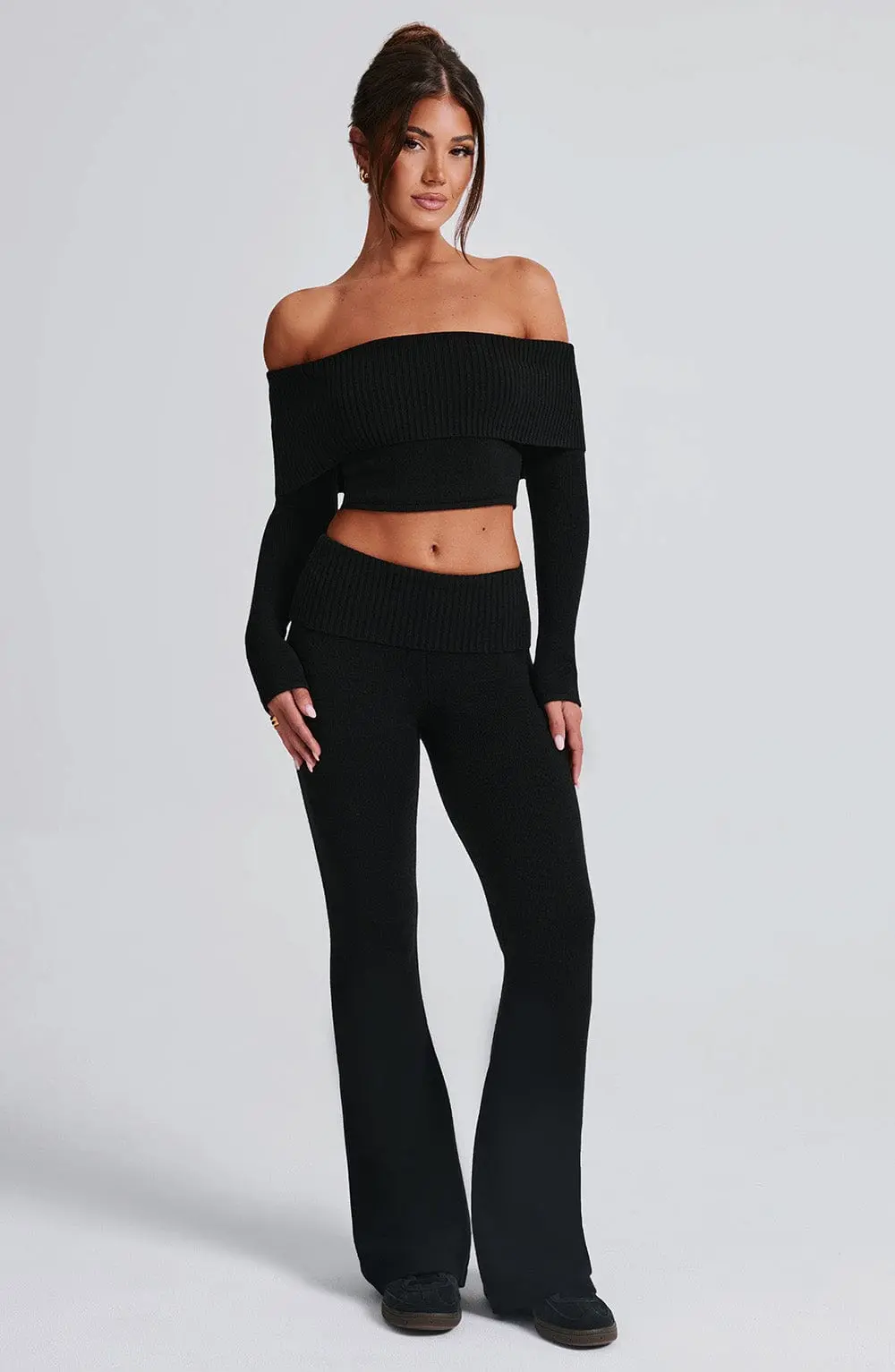 Portia Knit Top - Black - Image 8