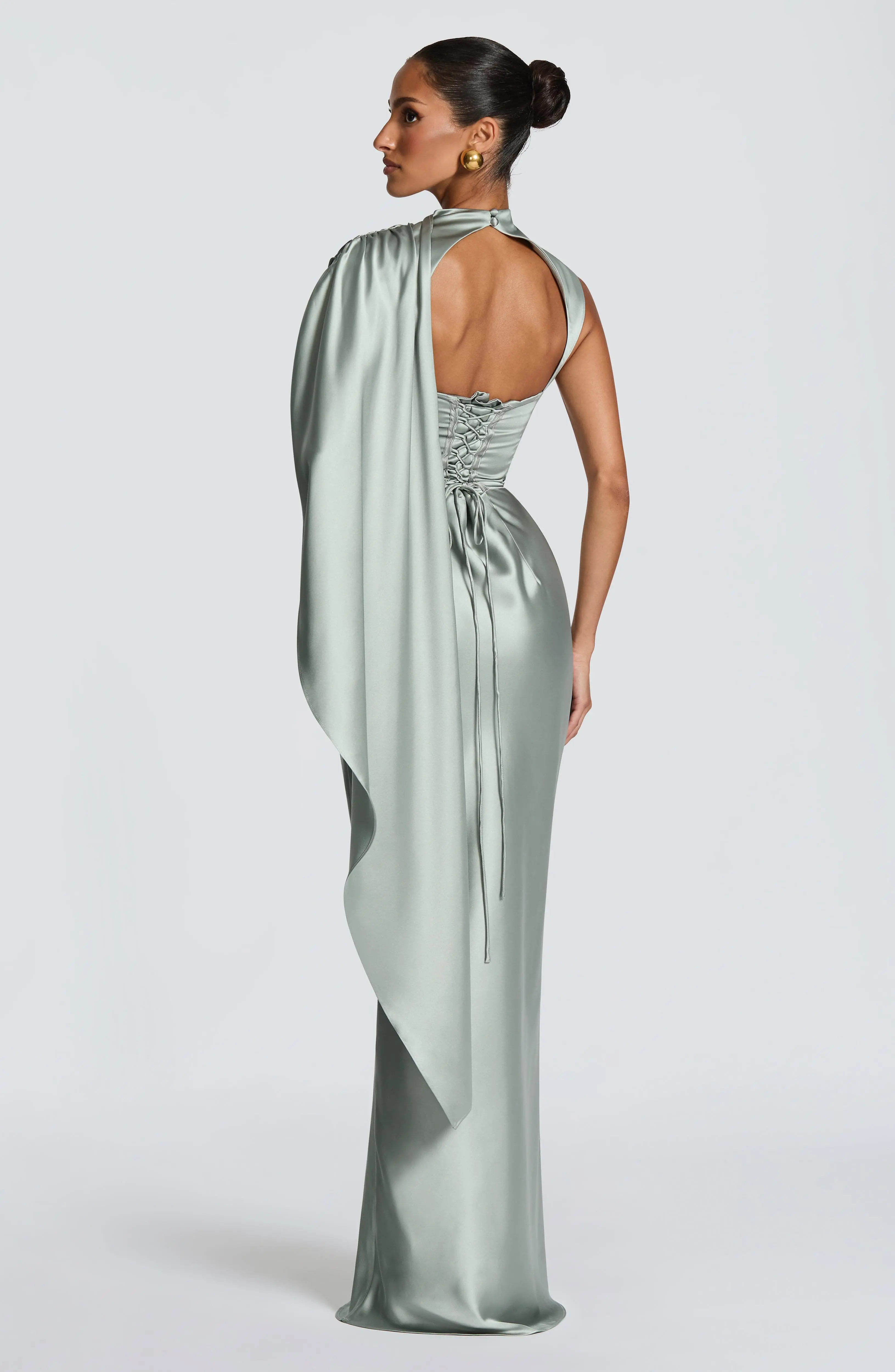 Avendra Maxi Dress - Sage - Image 4