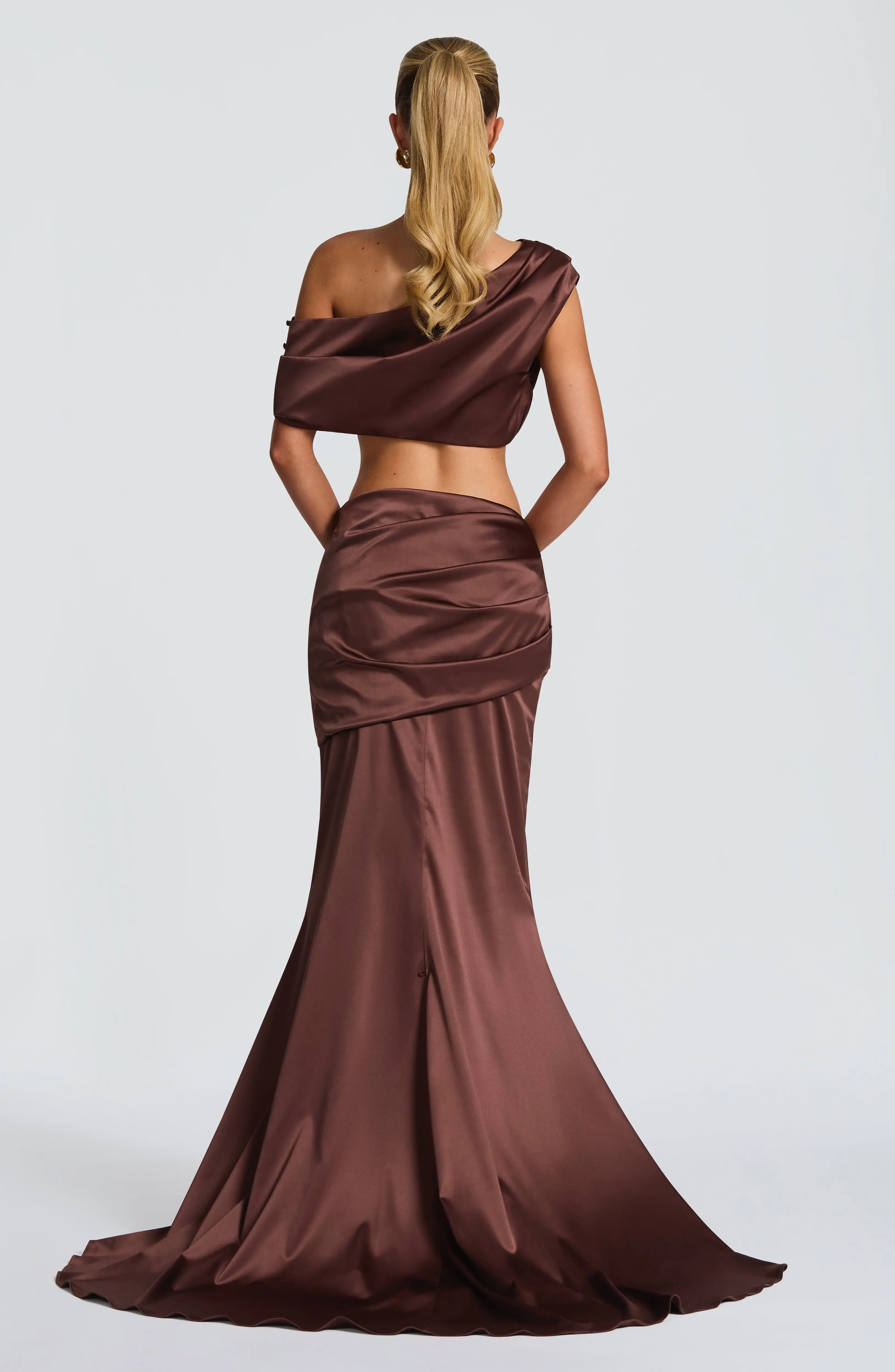 Edwina Top - Plum Brown - Image 5