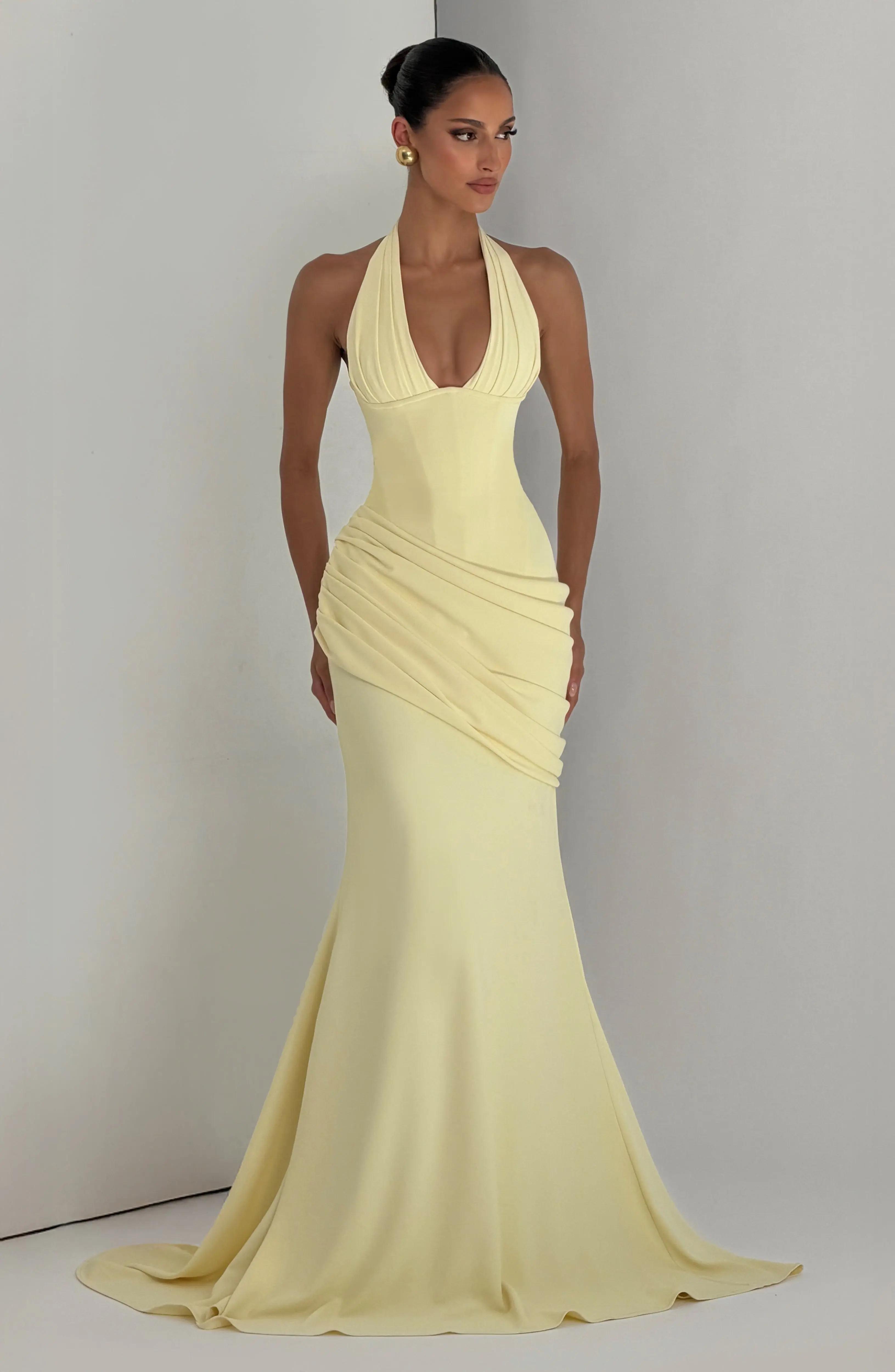 Nehemia Gown - Lemon - Image 7