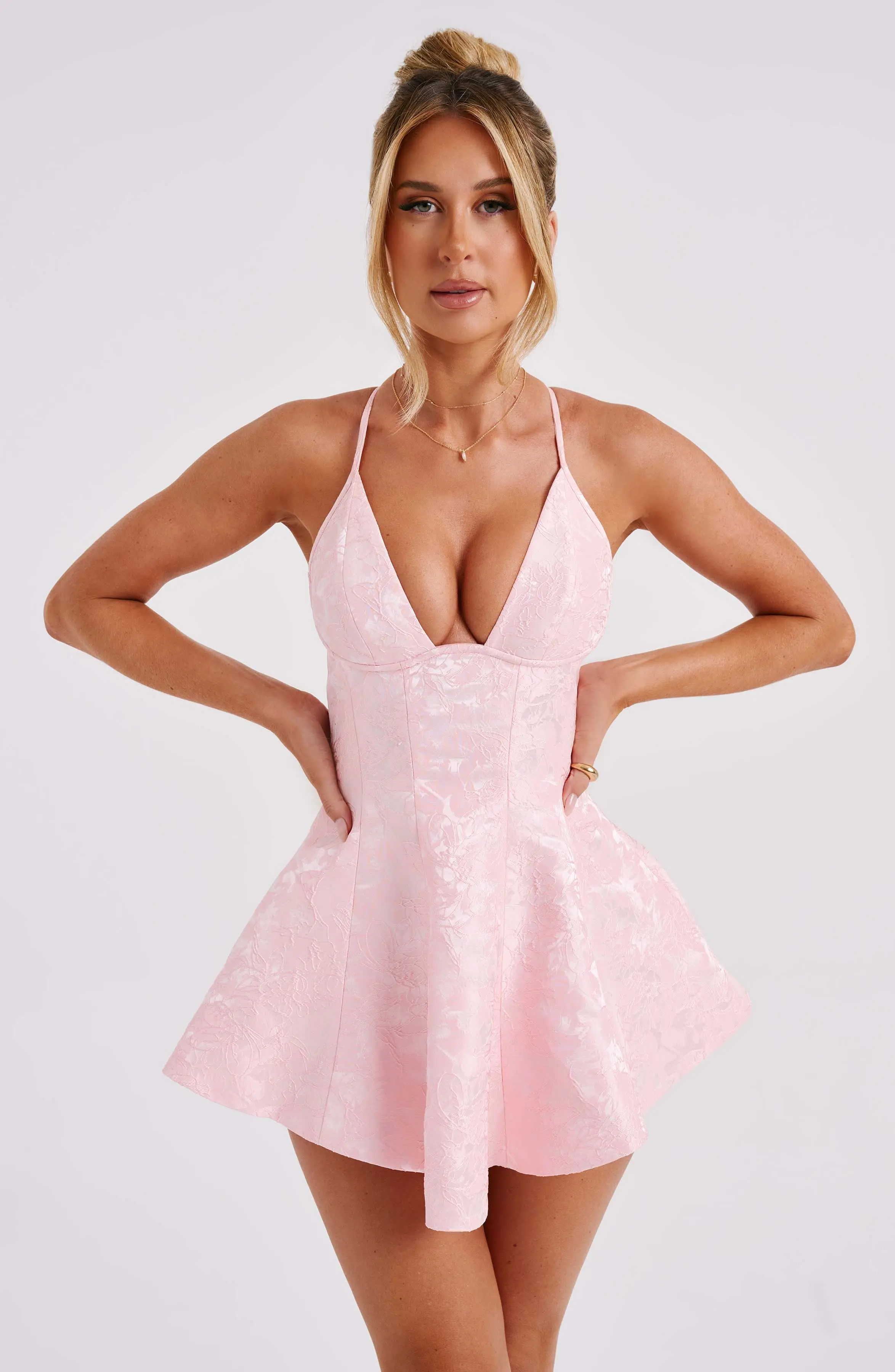 Leila Playsuit - Blush - Image 12