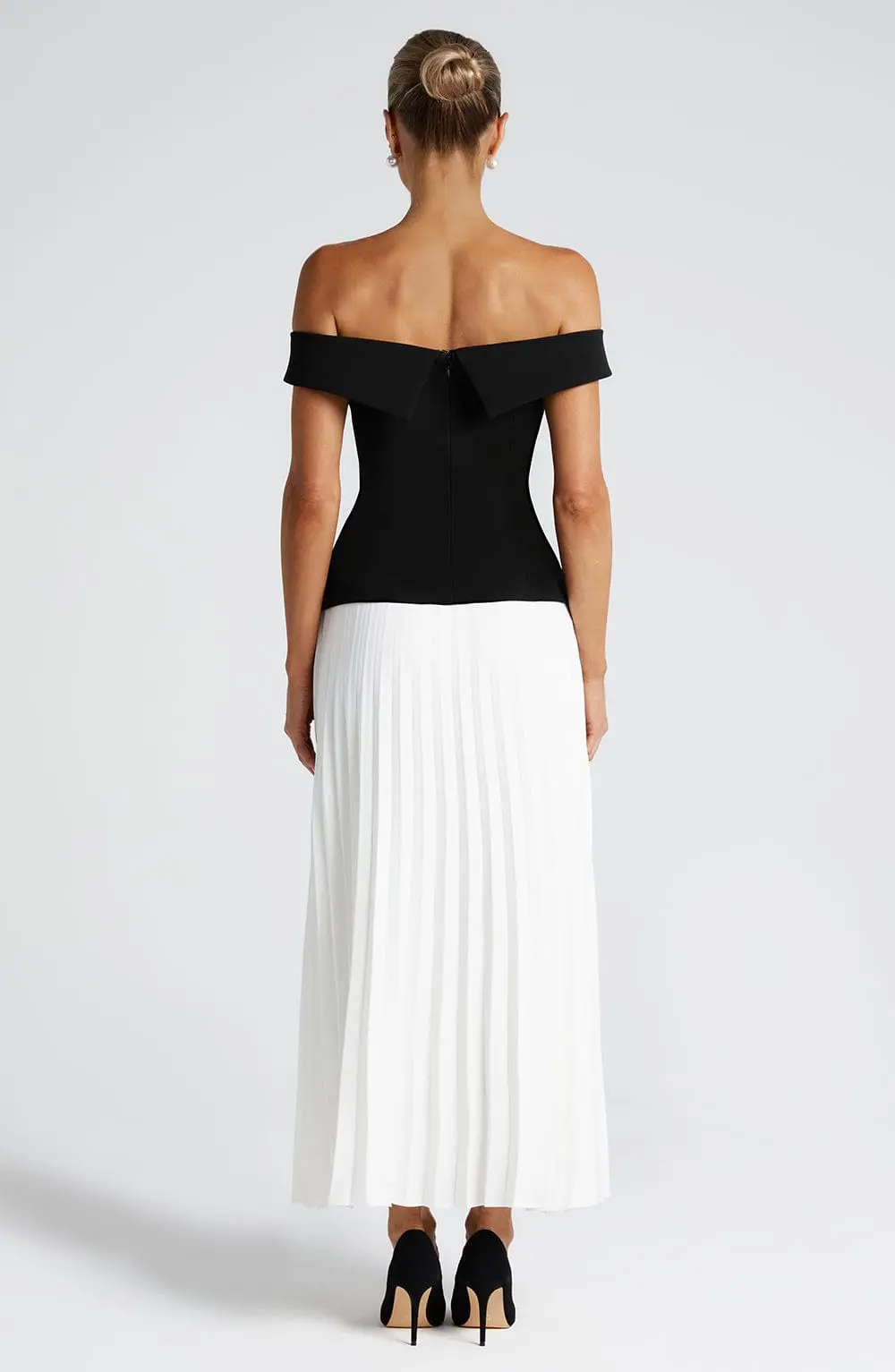 Penny Midi Skirt - Ivory - Image 3