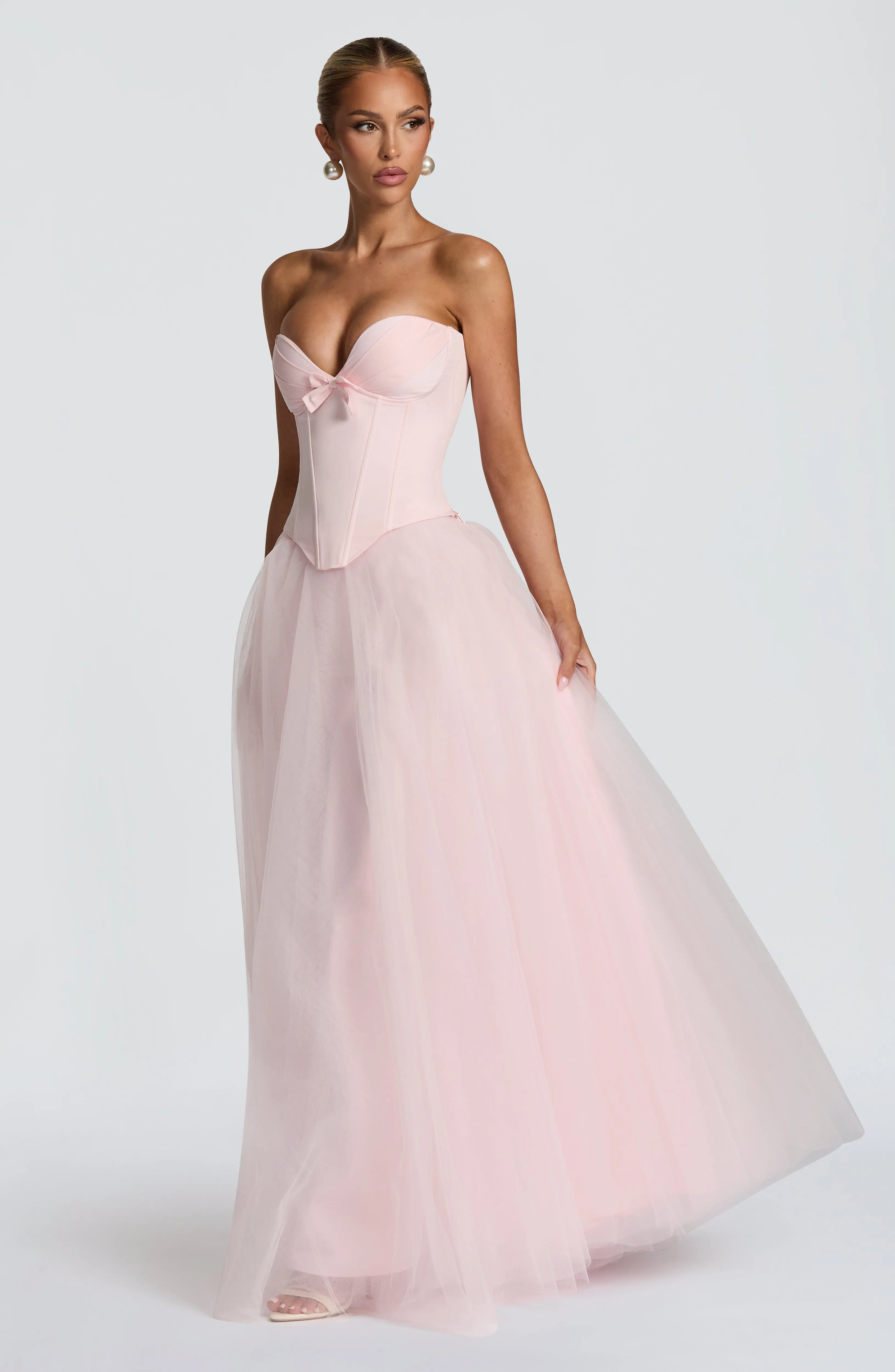 Ethel Maxi Skirt - Blush - Image 3