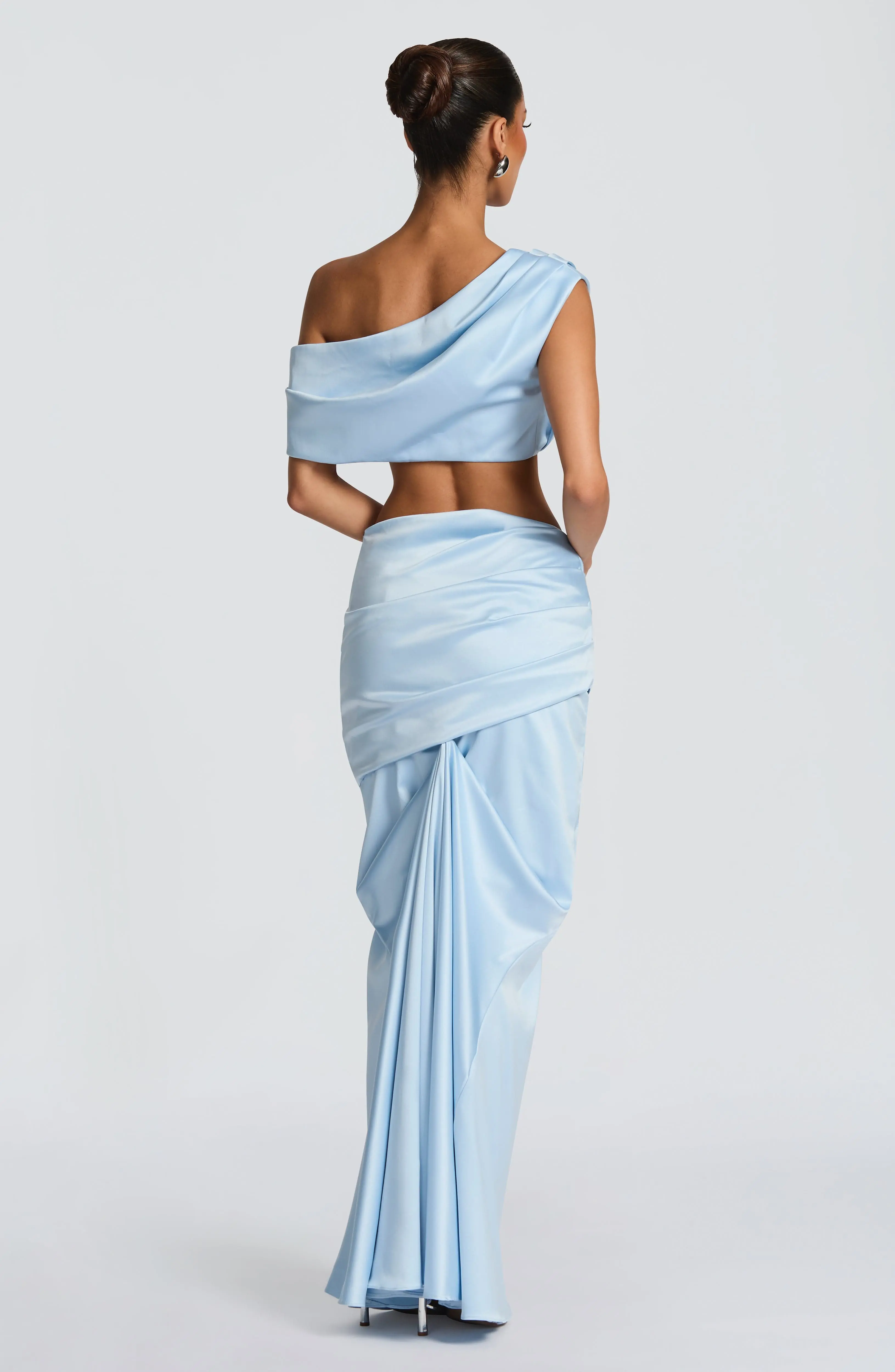 Claudette Maxi Skirt - Glacier Blue - Image 3