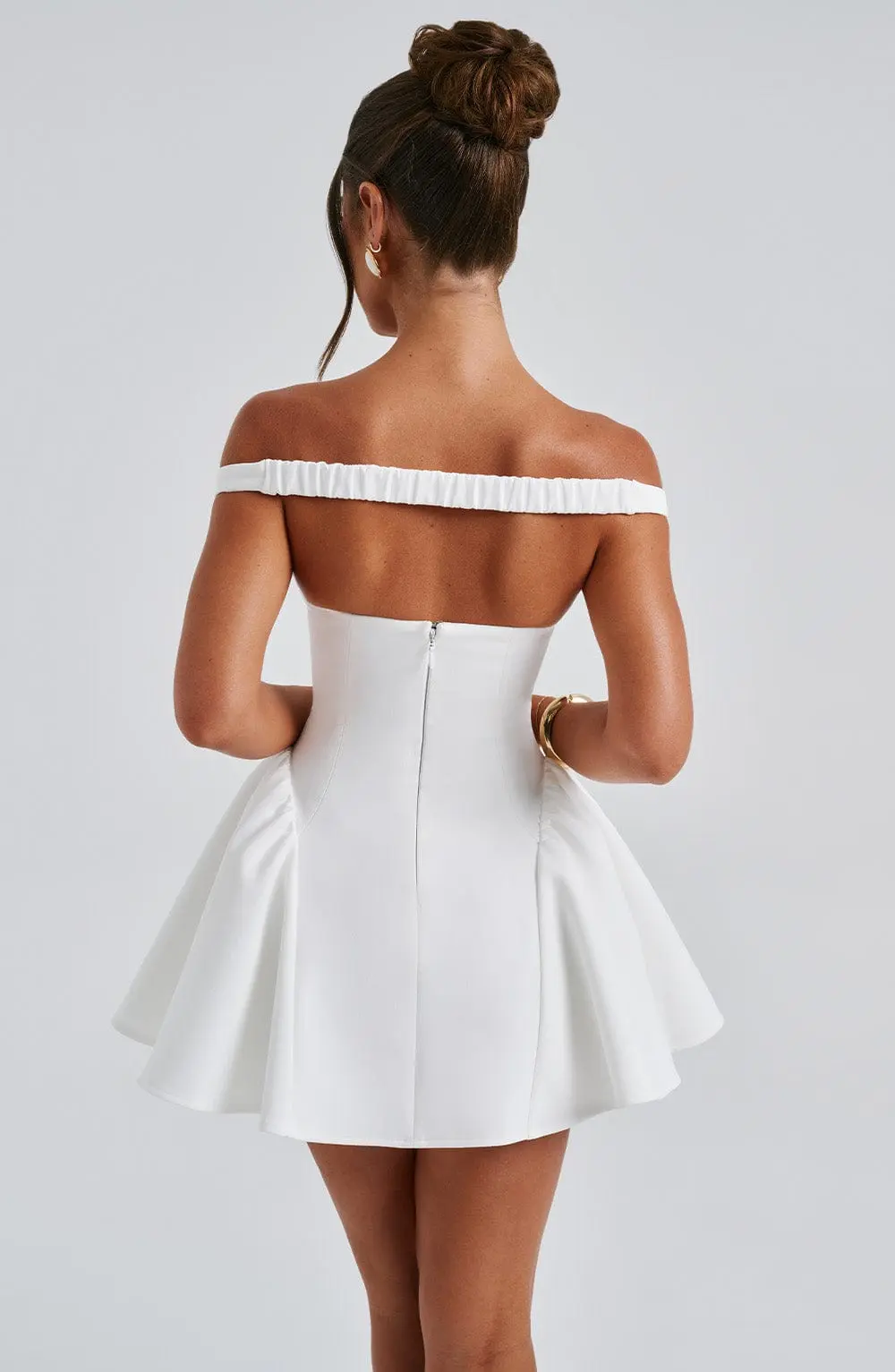 Marla Mini Dress - Ivory - Image 9