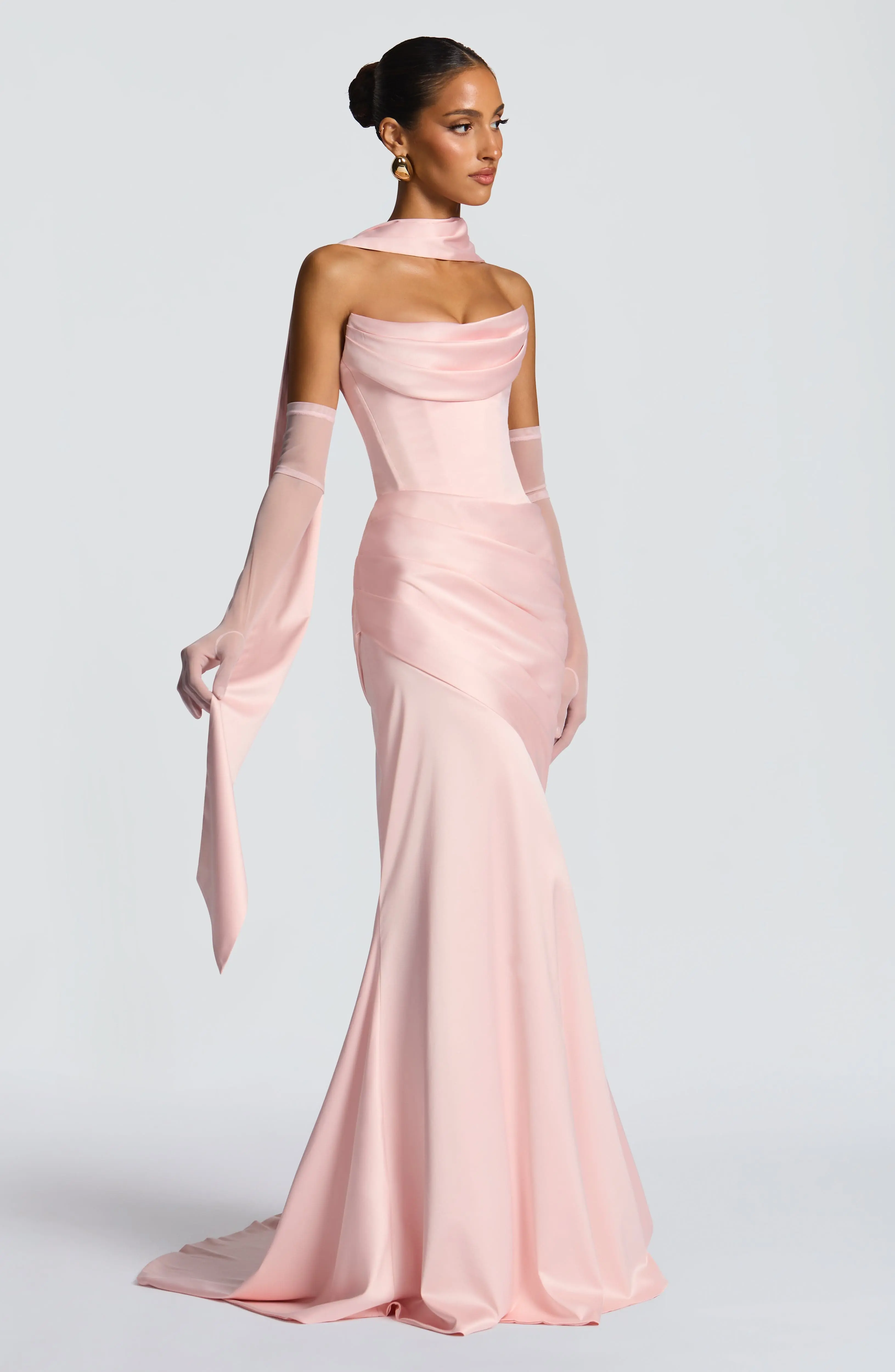 Sybil Scarf - Blush - Image 4