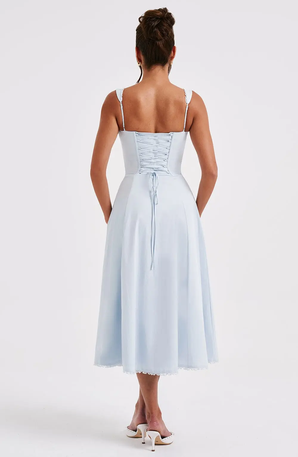 Ulrika Midi Dress - Blue - Image 5