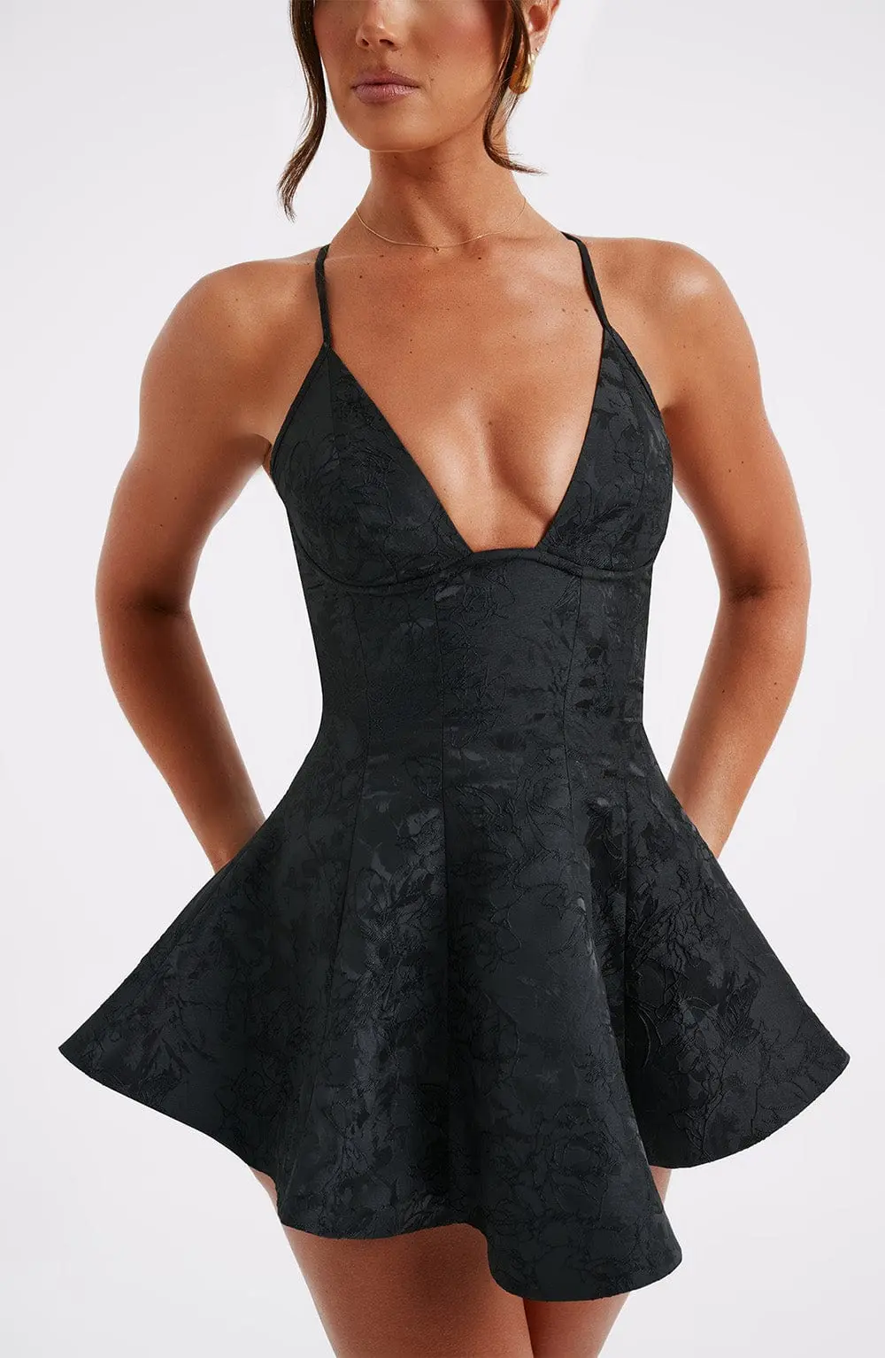Leila Playsuit - Black - Image 4
