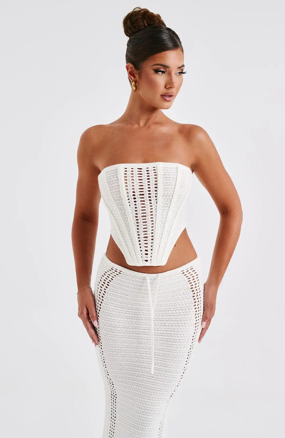 Carly Corset - White - Image 11