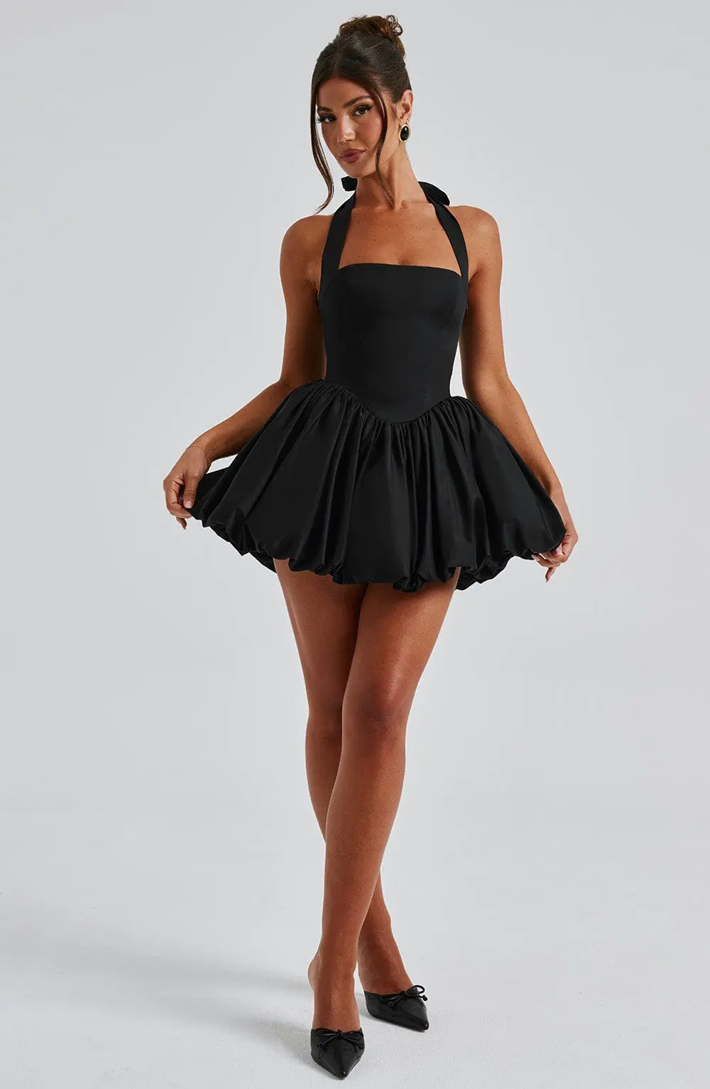 Maricia Mini Dress - Black - Image 14