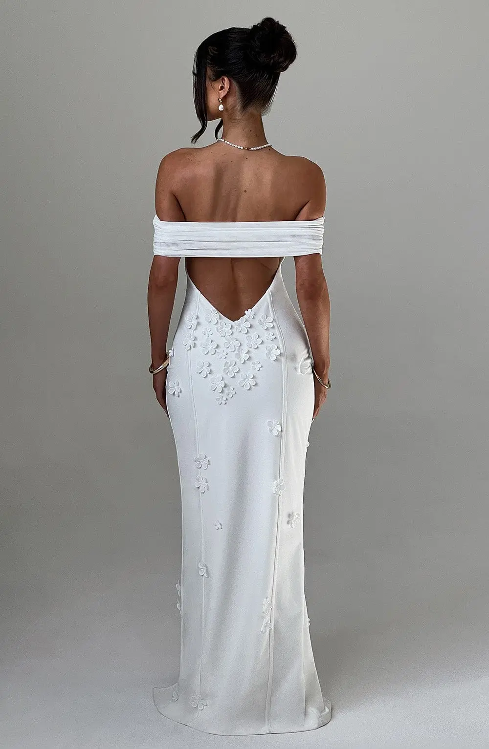 Milani Maxi Dress - Ivory - Image 2