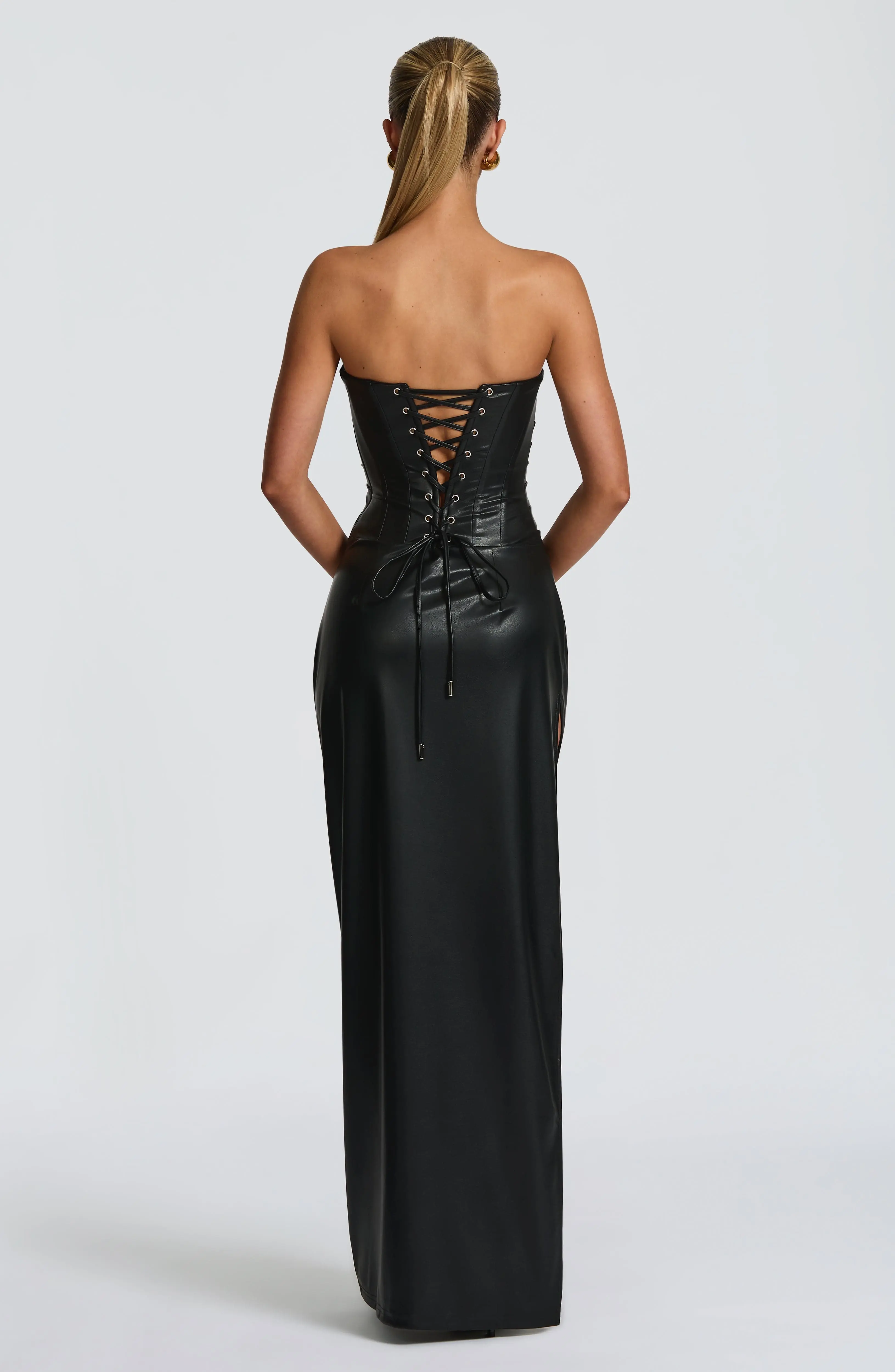 Alba Maxi Dress - Black - Image 3