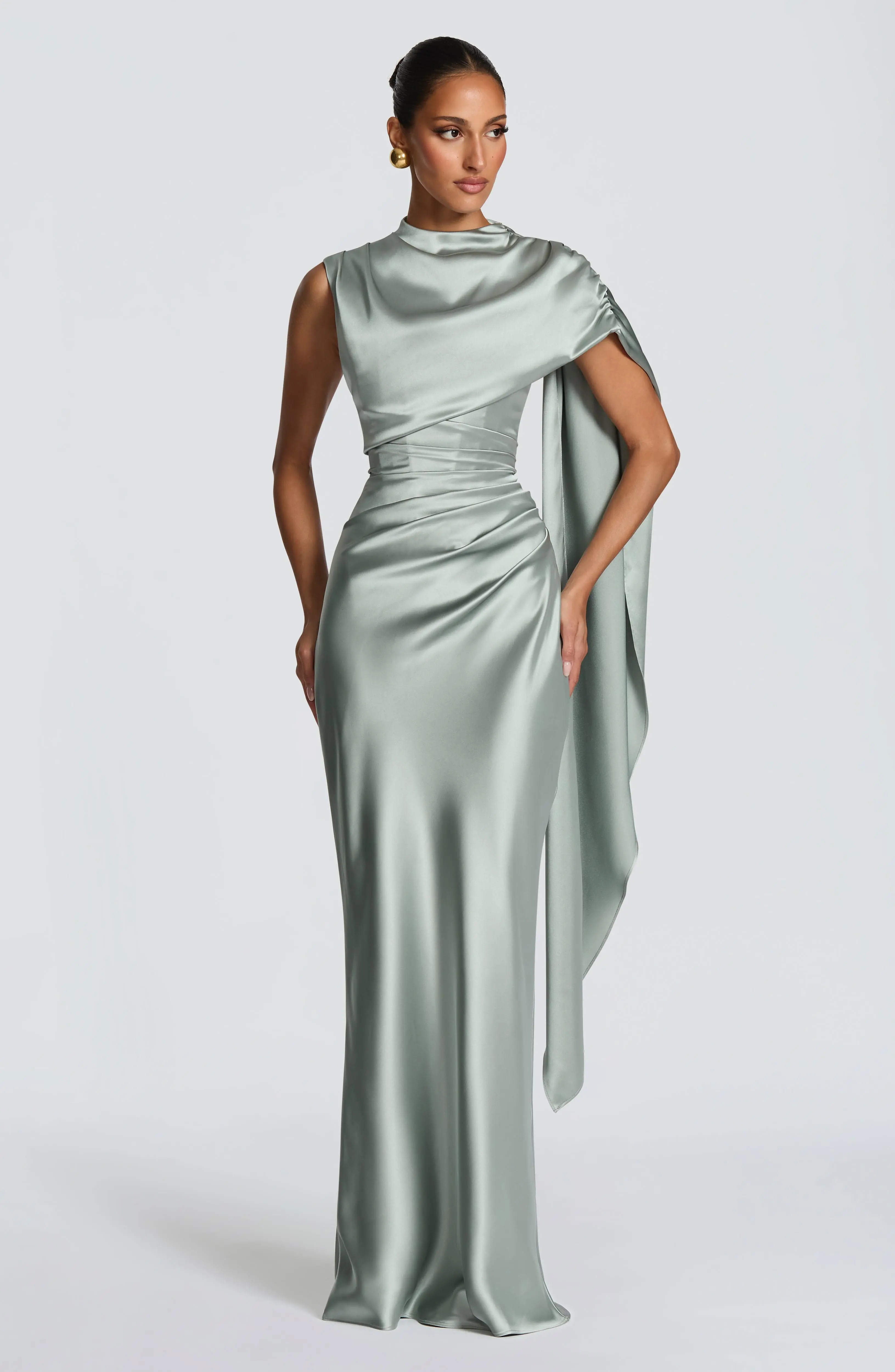 Avendra Maxi Dress - Sage - Image 6