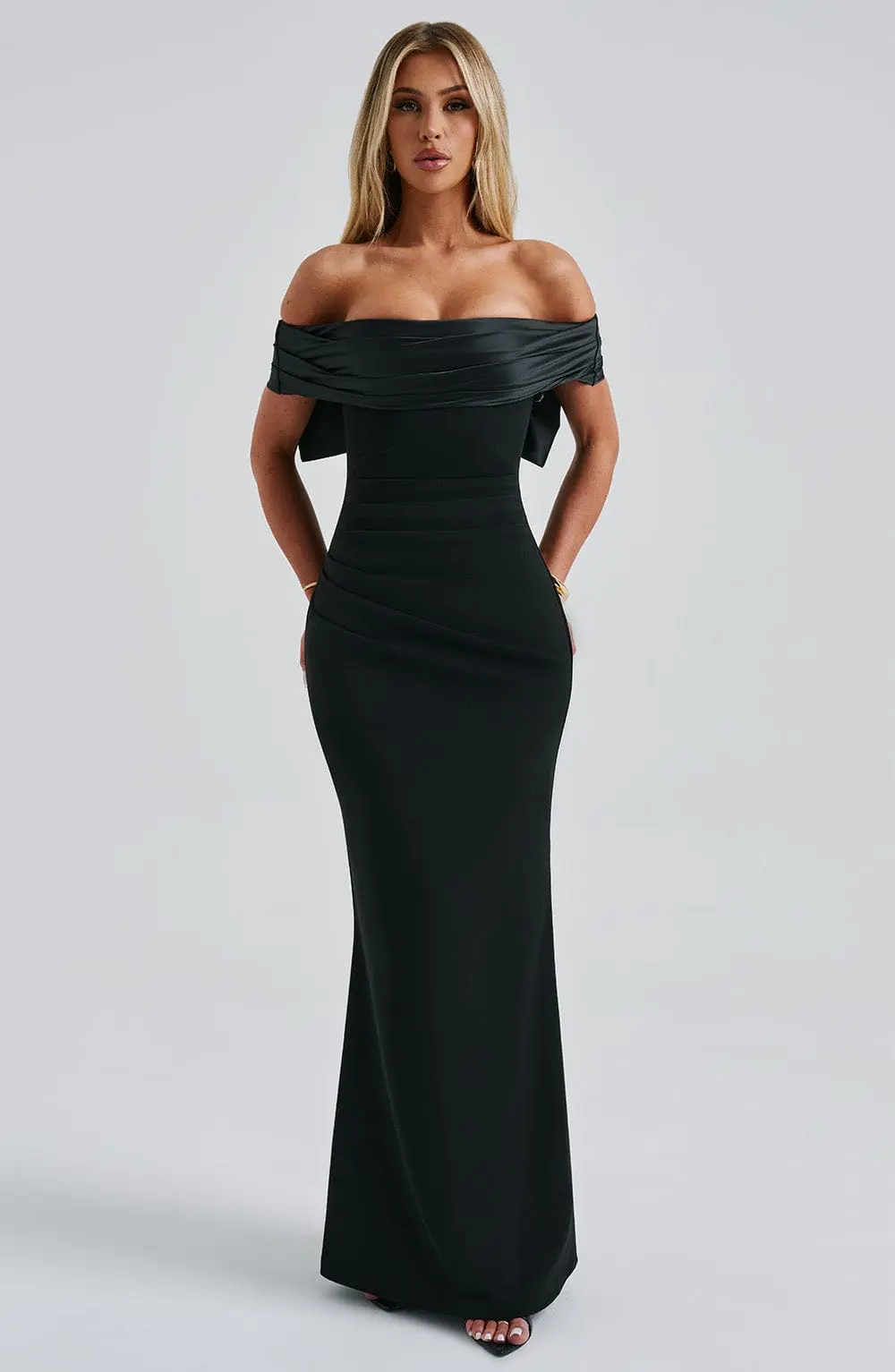 Joanna Maxi Dress - Black - Image 6