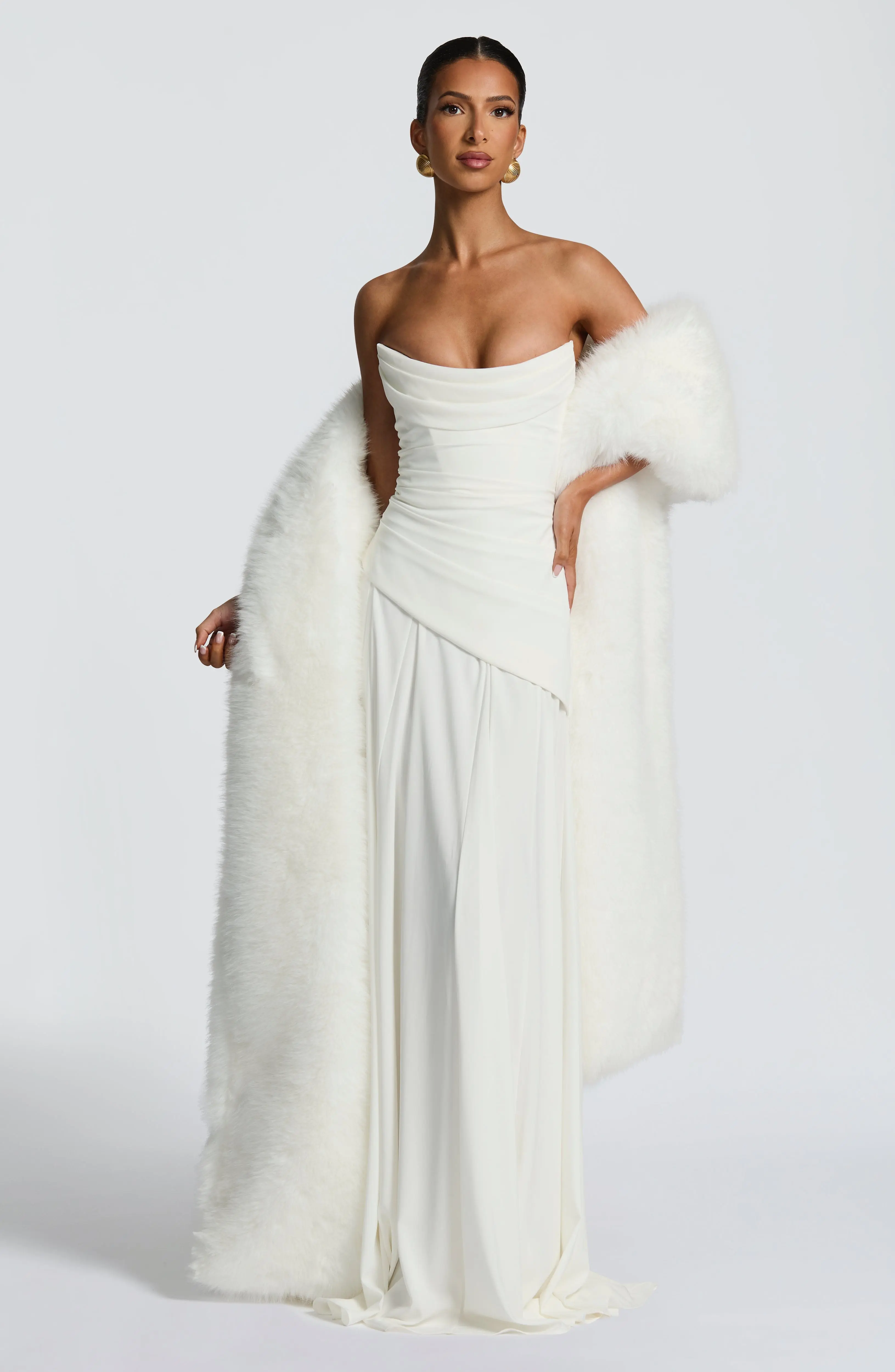 Patricia Maxi Dress - Ivory - Image 14