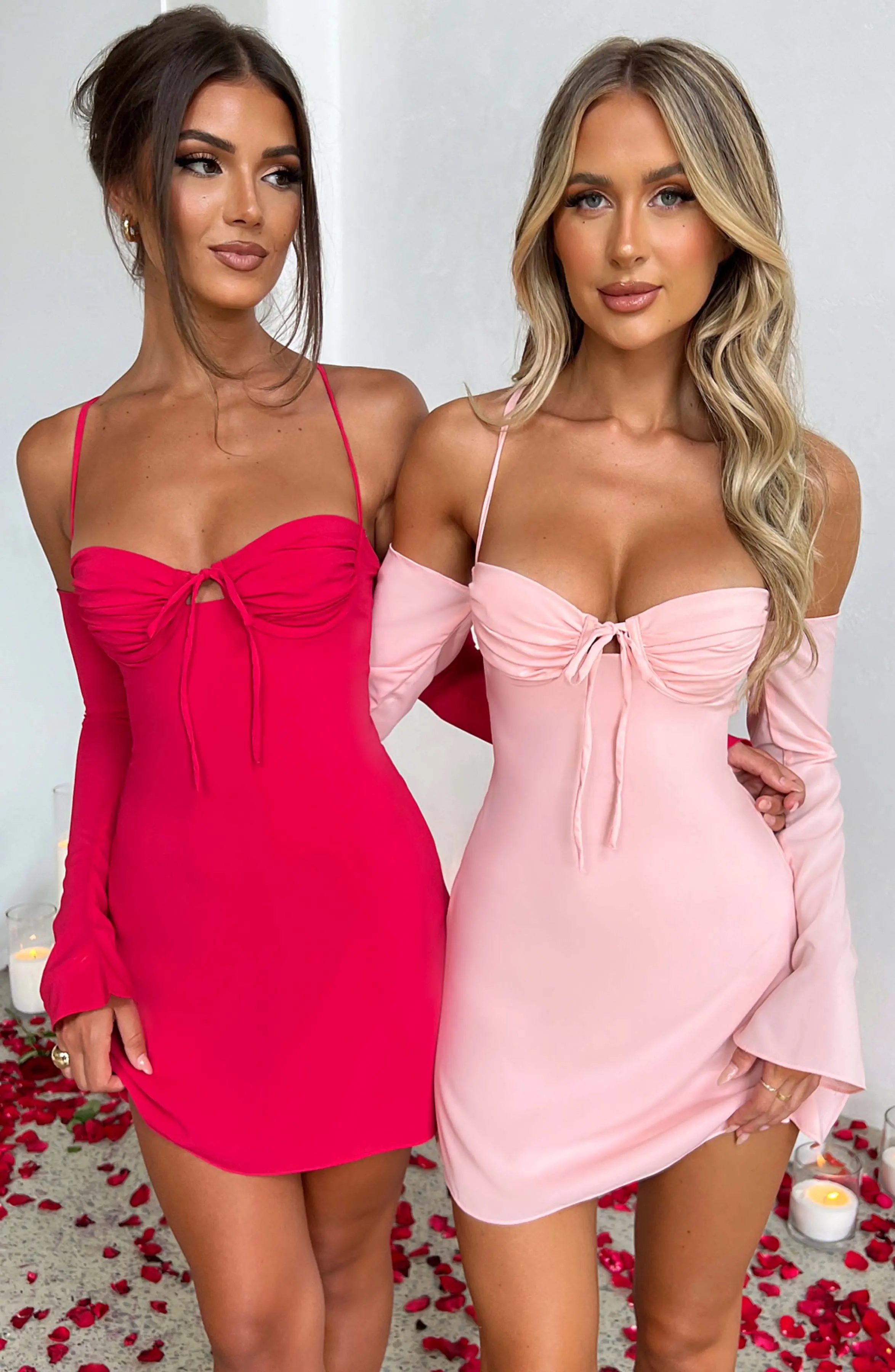 Fiona Mini Dress - Pink - Image 4