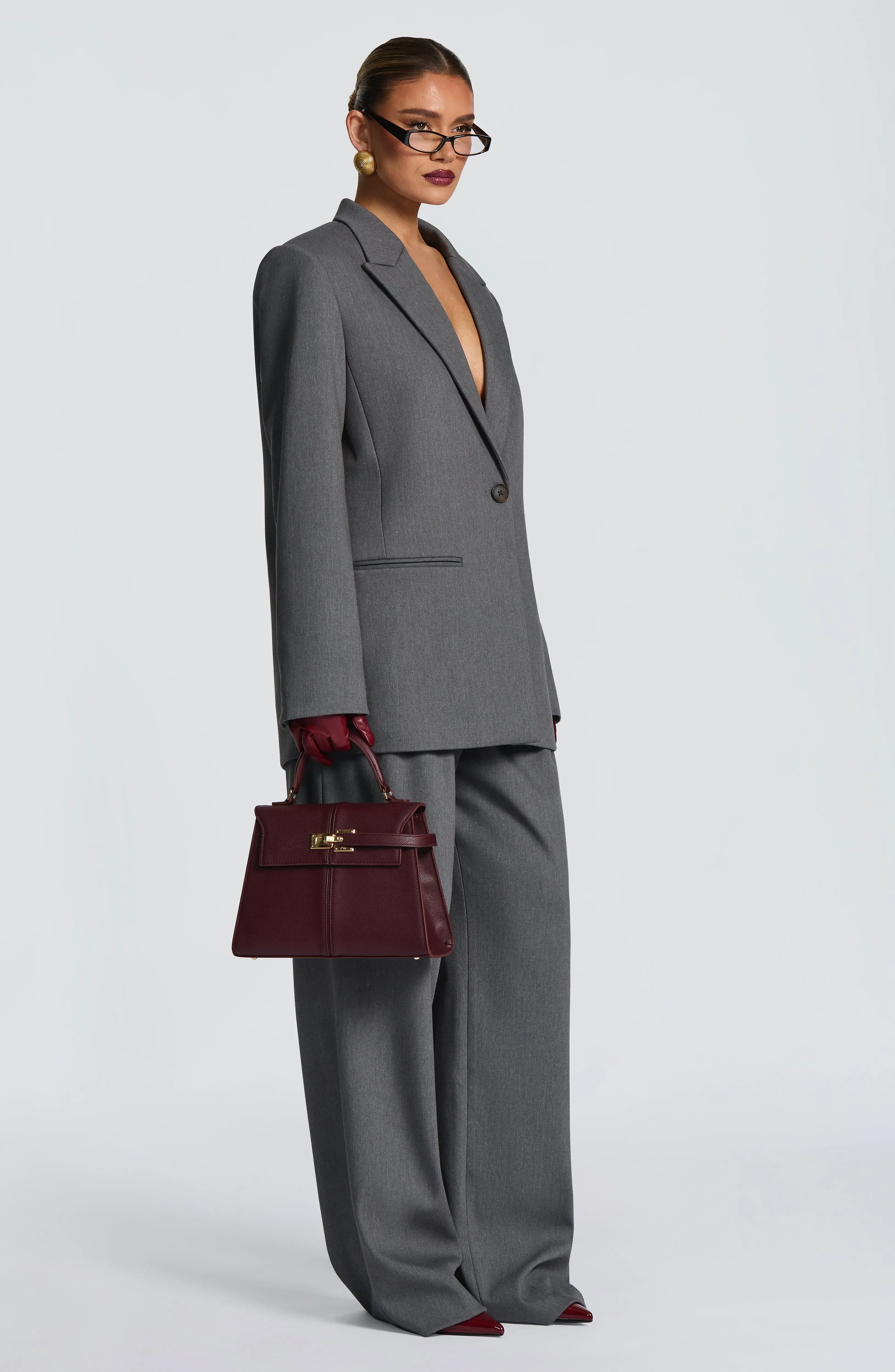 Reece Blazer - Grey Marl - Image 8