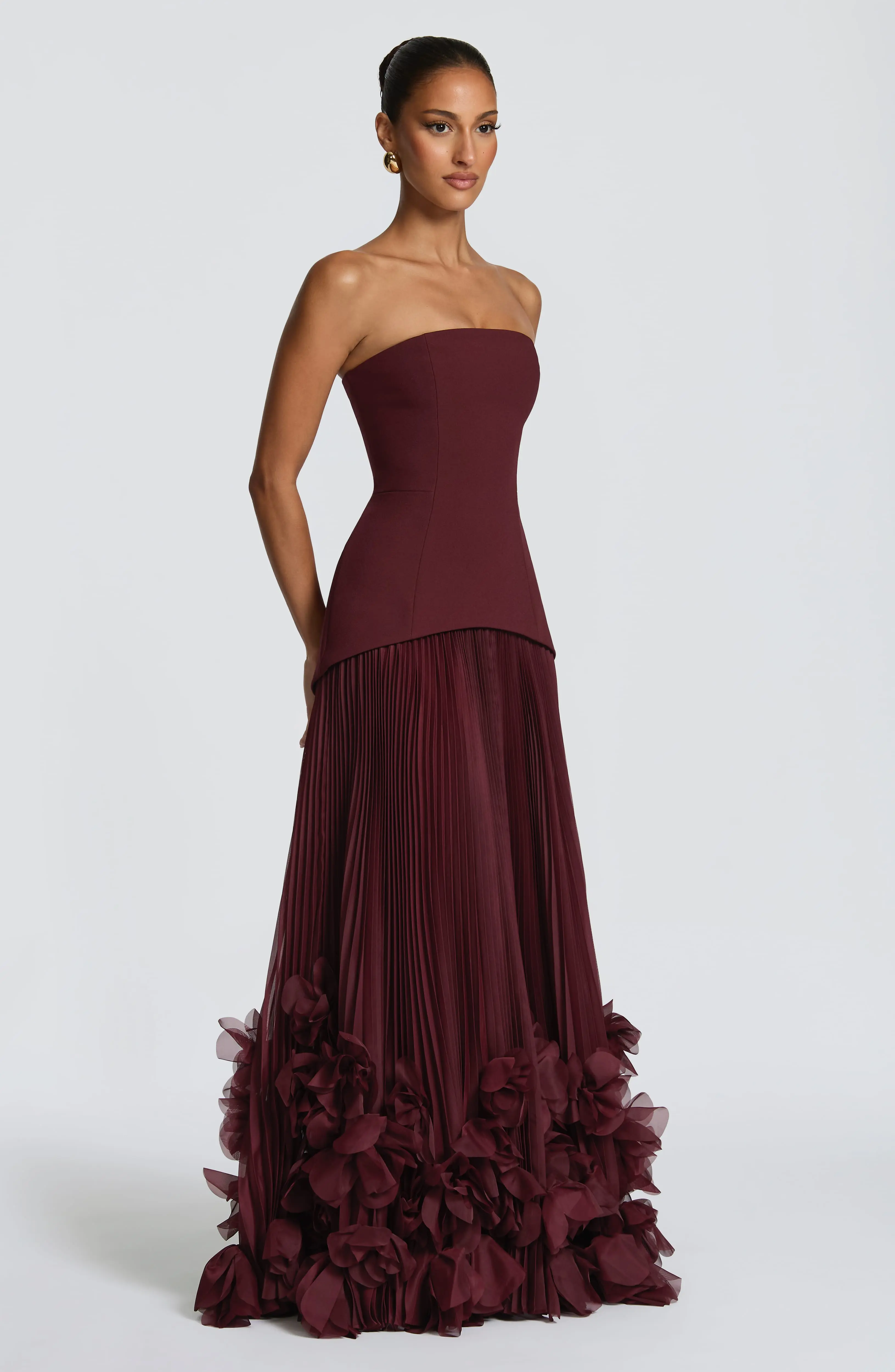 Seraphina Gown - Cherry Lacquer - Image 3