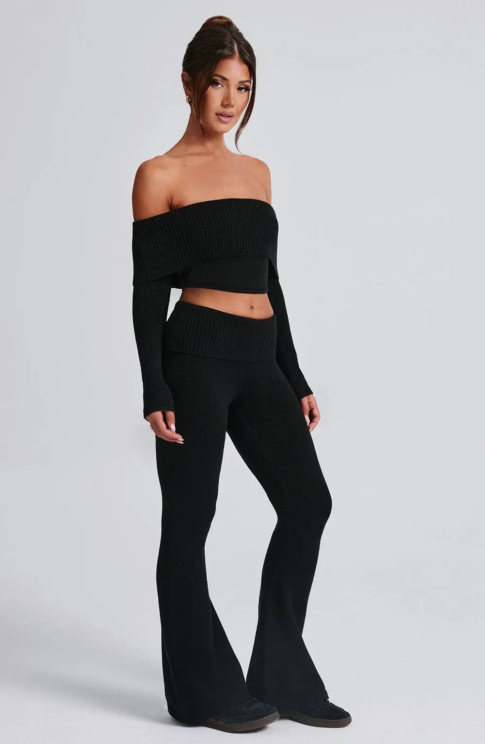 Portia Knit Top - Black - Image 12